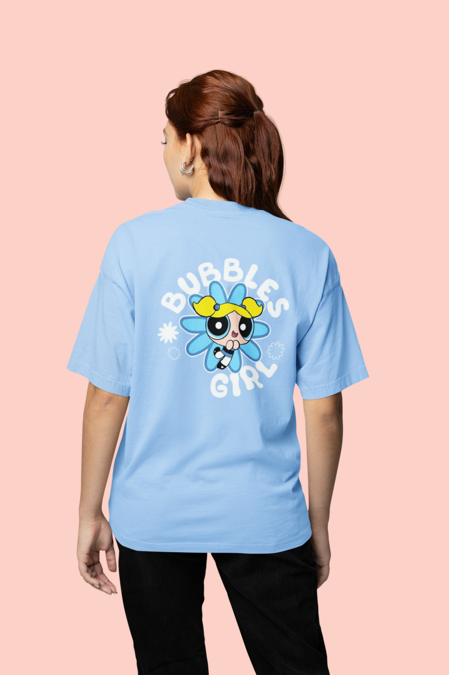 BUBBLES GIRL OVERSIZED T-SHIRT