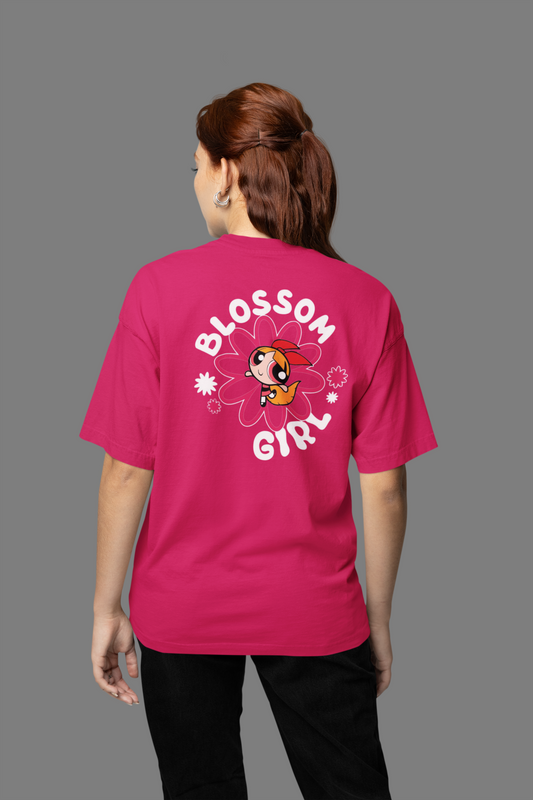 BLOSSOM GIRL OVERSIZED T-SHIRT