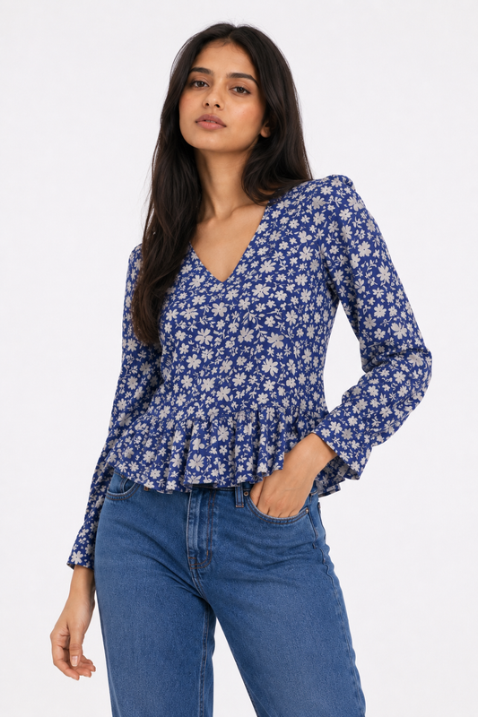 SAANVI PEPLUM TOP
