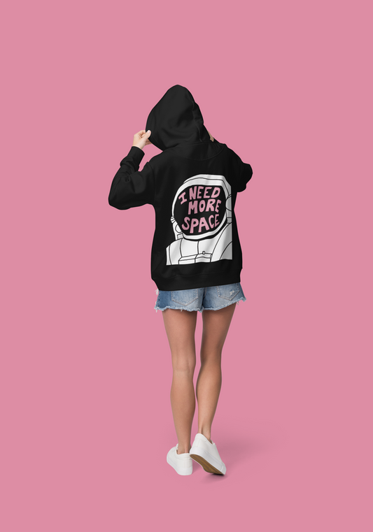 I NEED SPACE OVERSIZED HOODIE