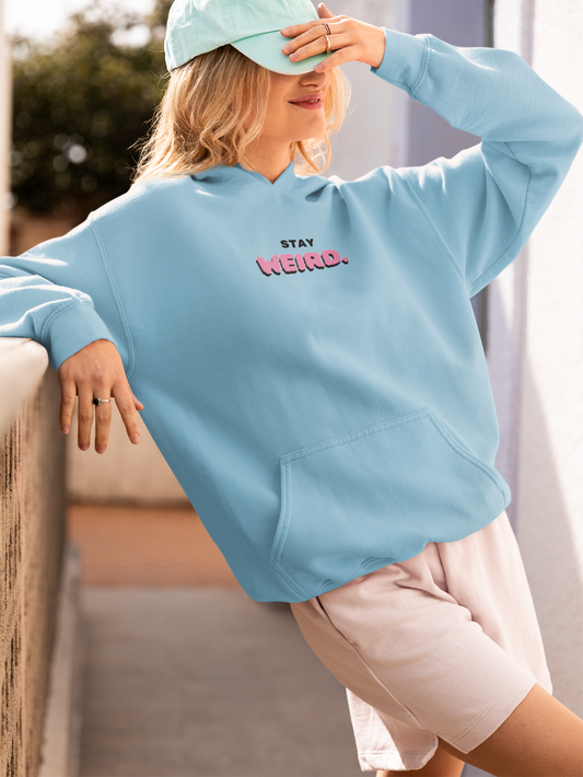 STAY WEIRD OVERSIZED HOODIE