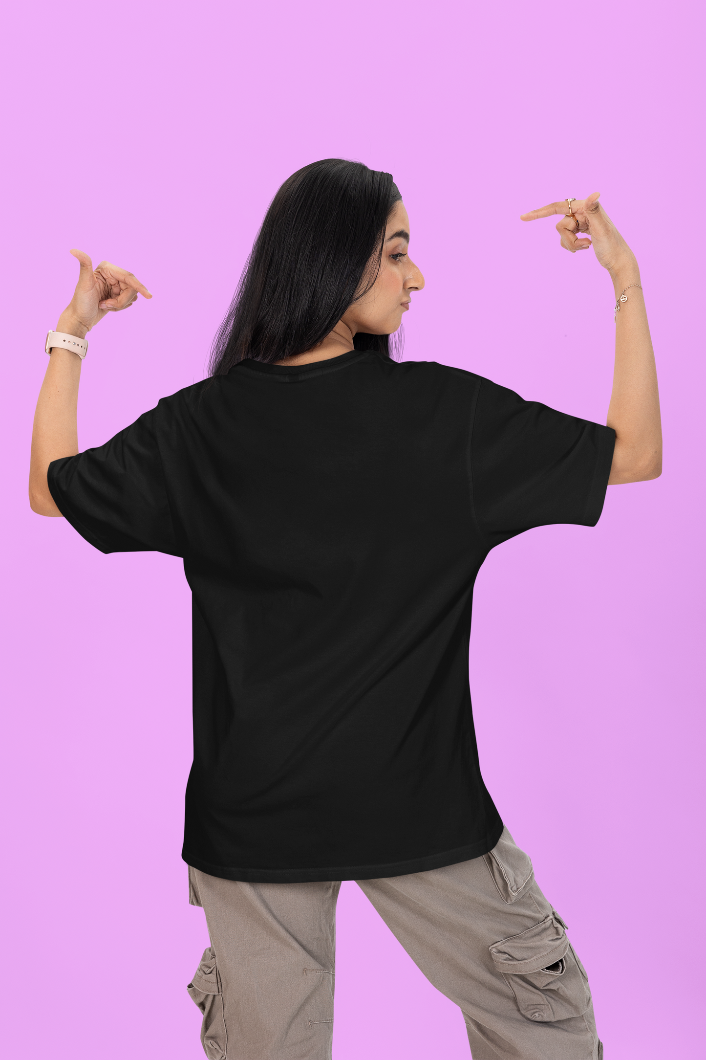 777 LUCKY GIRL OVERSIZED T-SHIRT