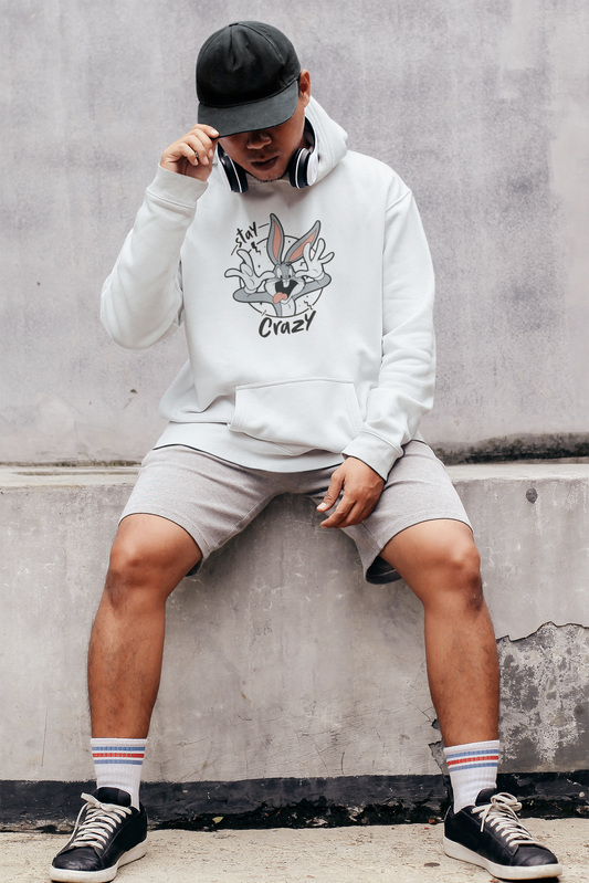 STAY CRAZY OVERSIZED HOODIE