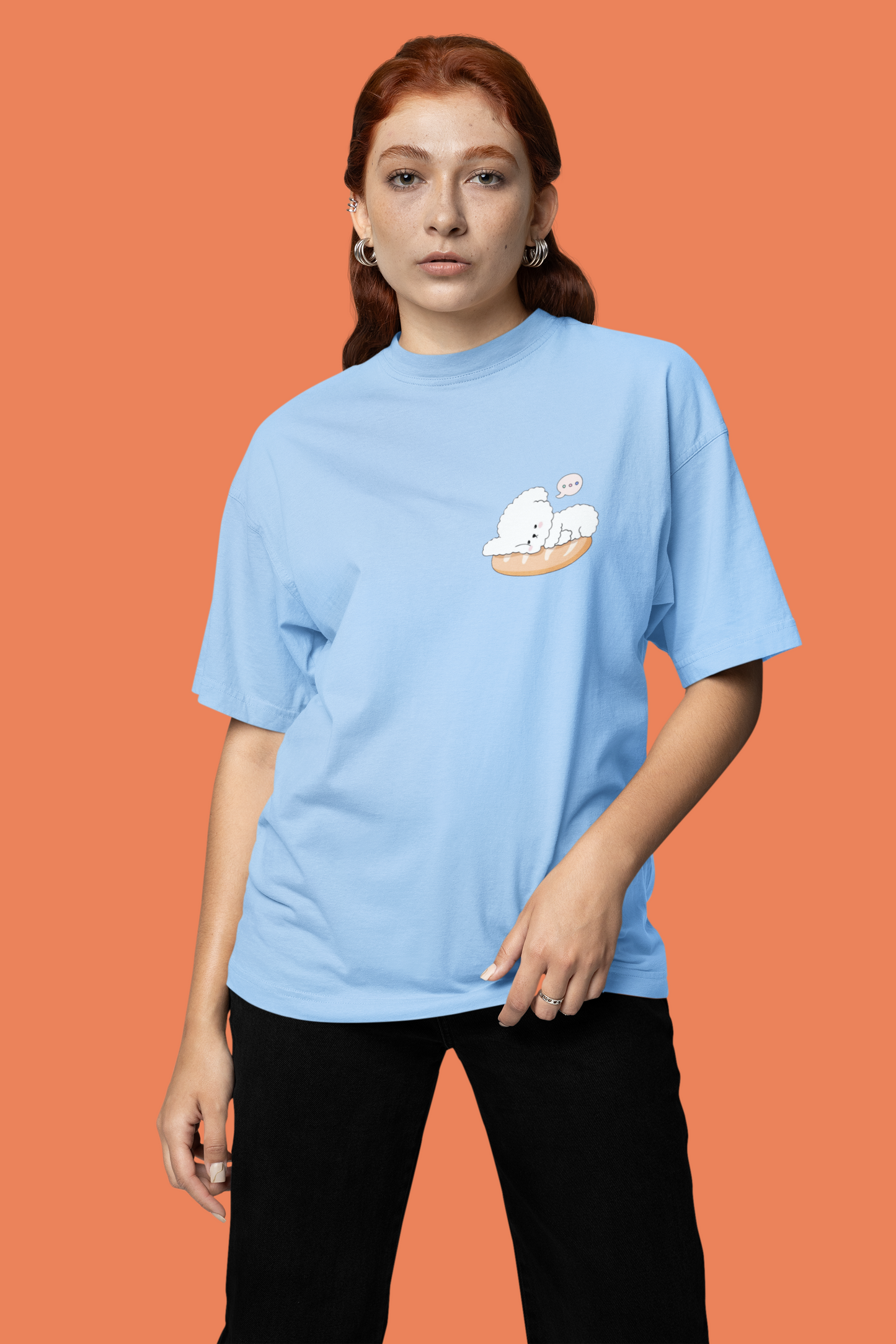 LIFE IS RUFF OVERSIZED T-SHIRT