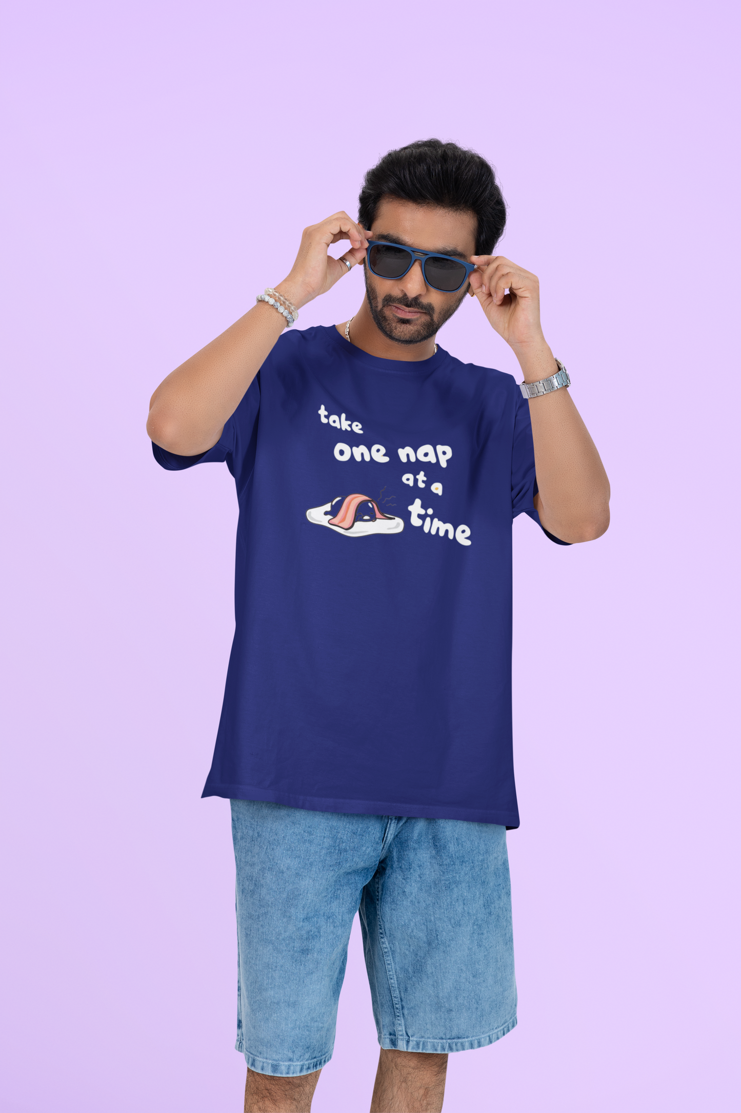 TAKE ONE NAP AT A TIME OVERSIZED T-SHIRT