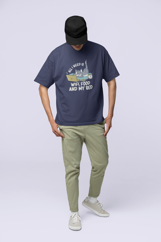 ALL I NEED OVERSIZED T-SHIRT