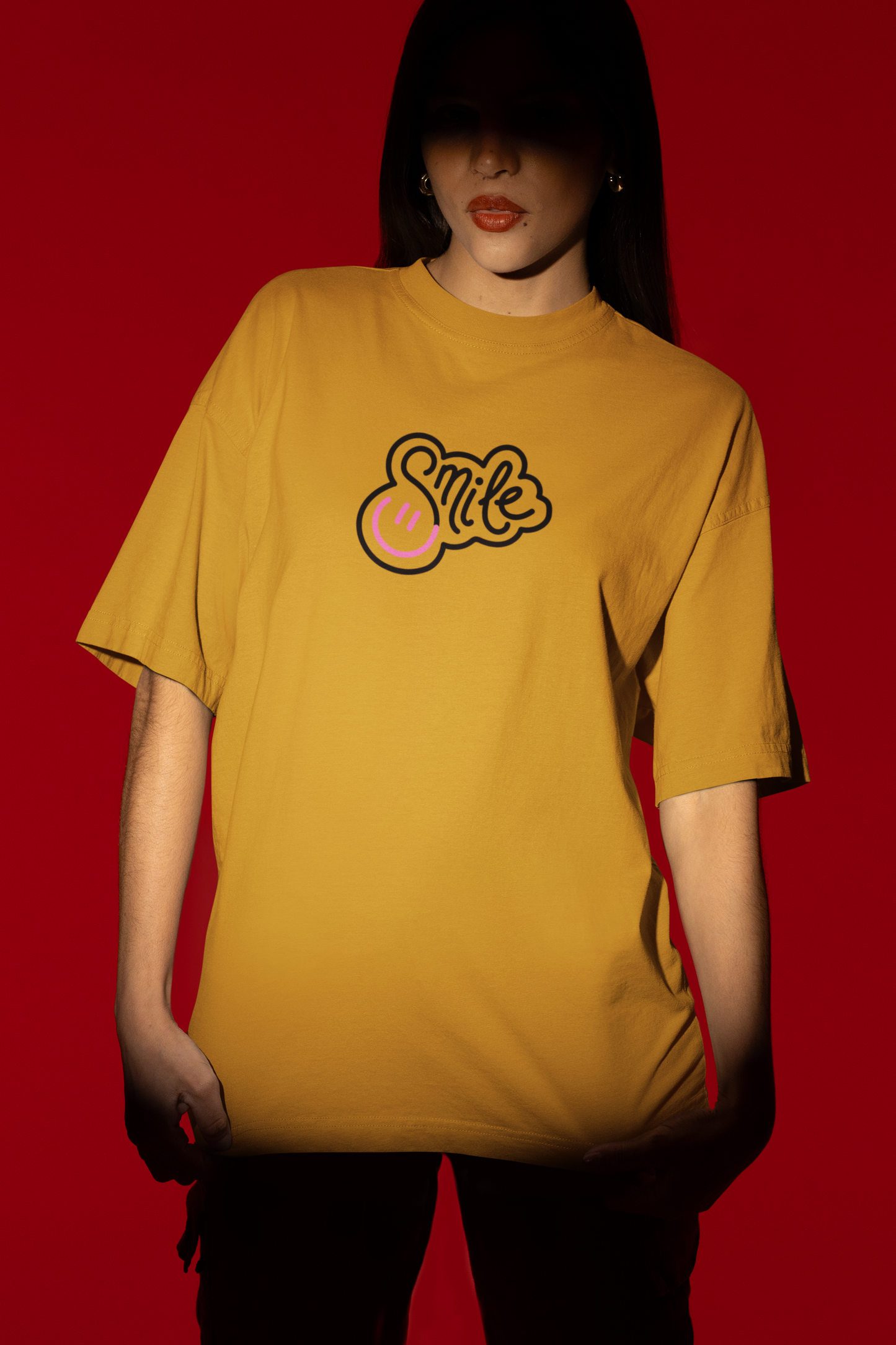SMILE OVERSIZED T-SHIRT