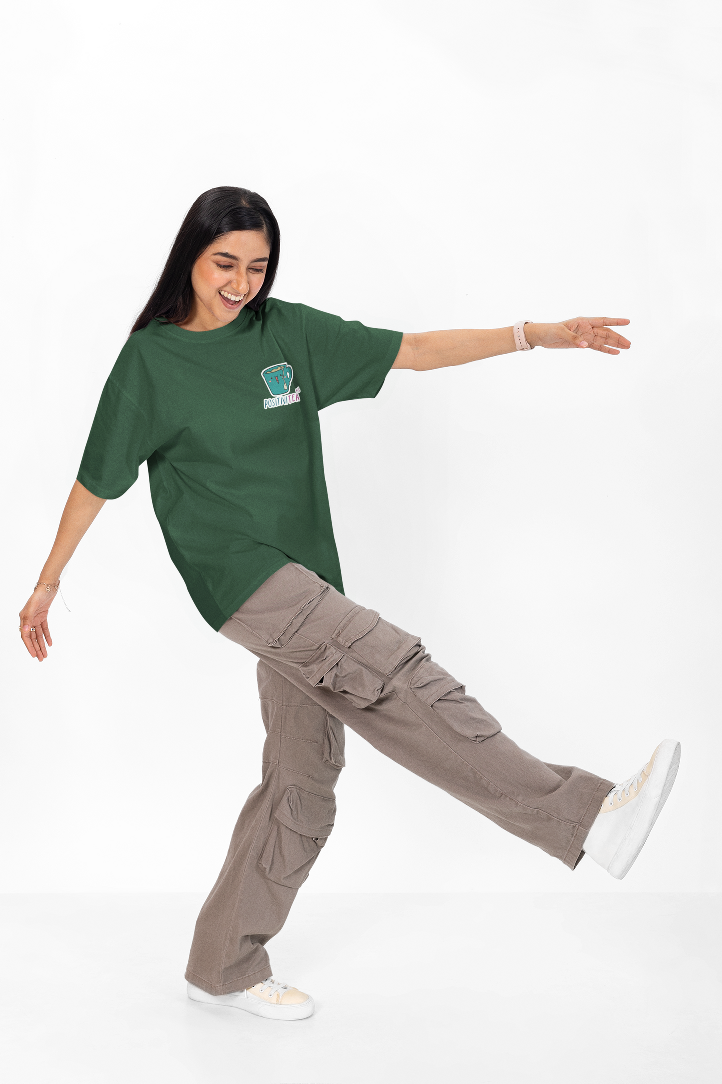 POSTIVITEA OVERSIZED T-SHIRT