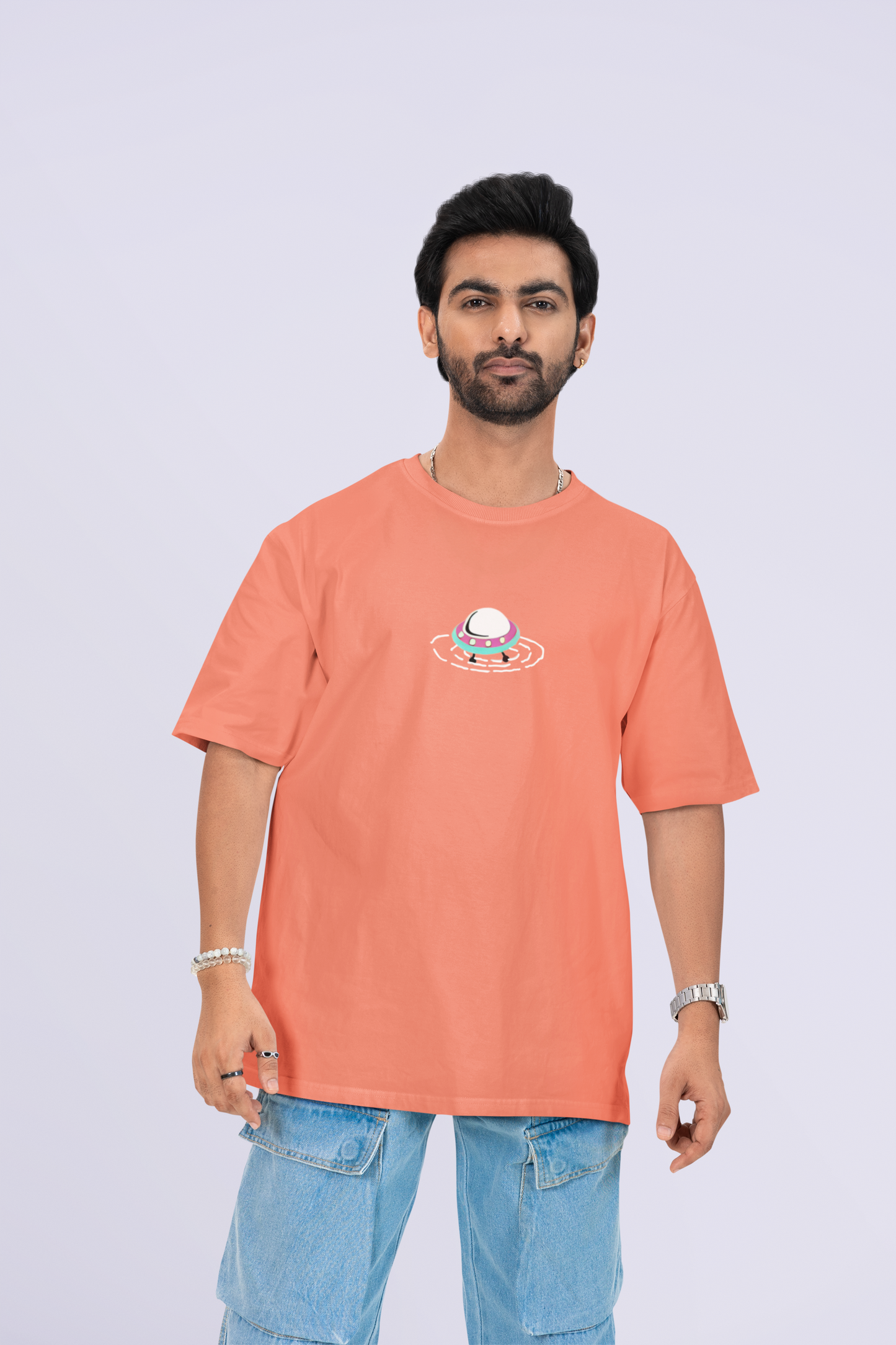 UFO & ROBO OVERSIZED T-SHIRT