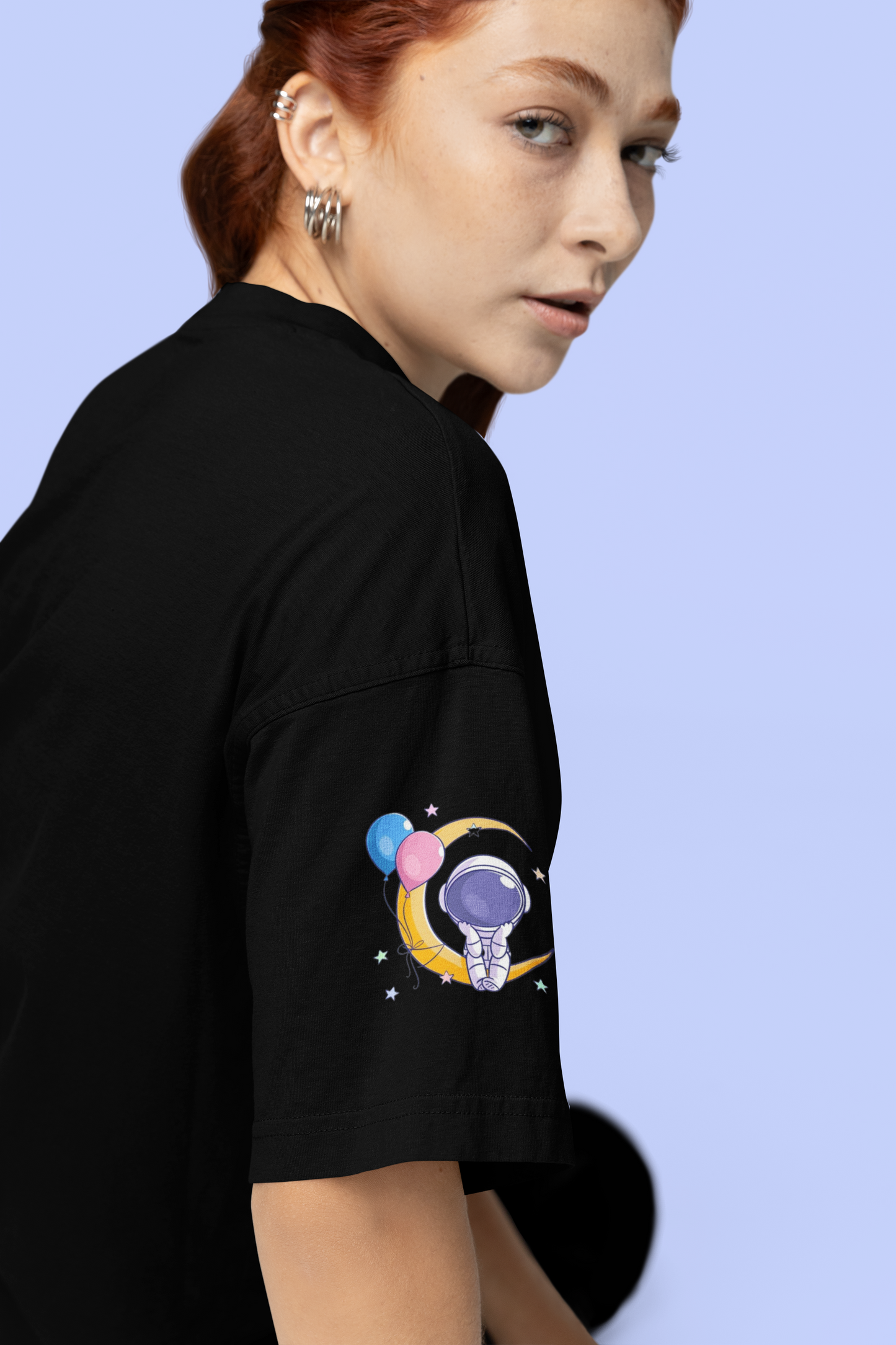 SPACE OVERSIZED T-SHIRT