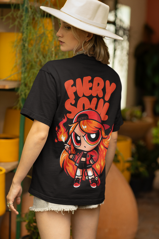 FIERY SOUL OVERSIZED T-SHIRT