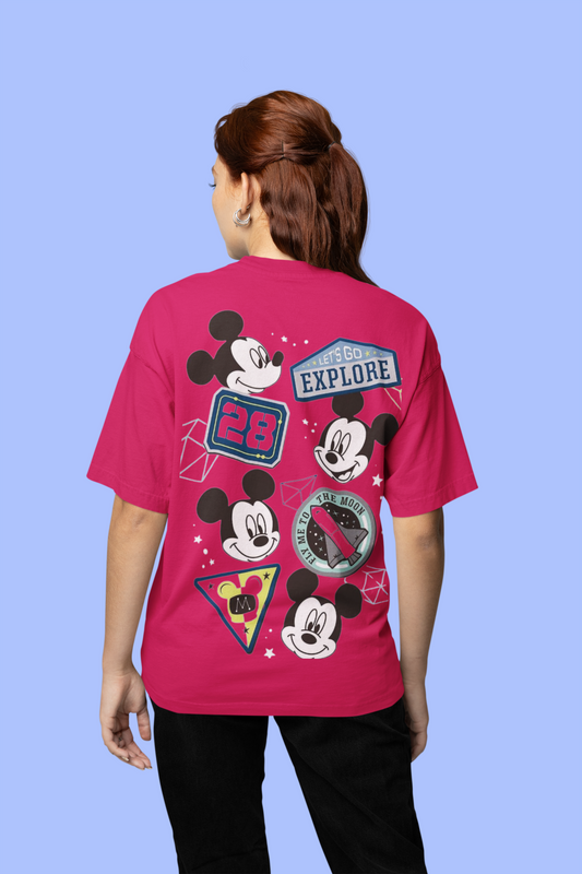 LET'S EXPLORE OVERSIZED T-SHIRT