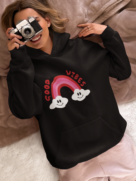 GOOD VIBES OVERSIZED HOODIE