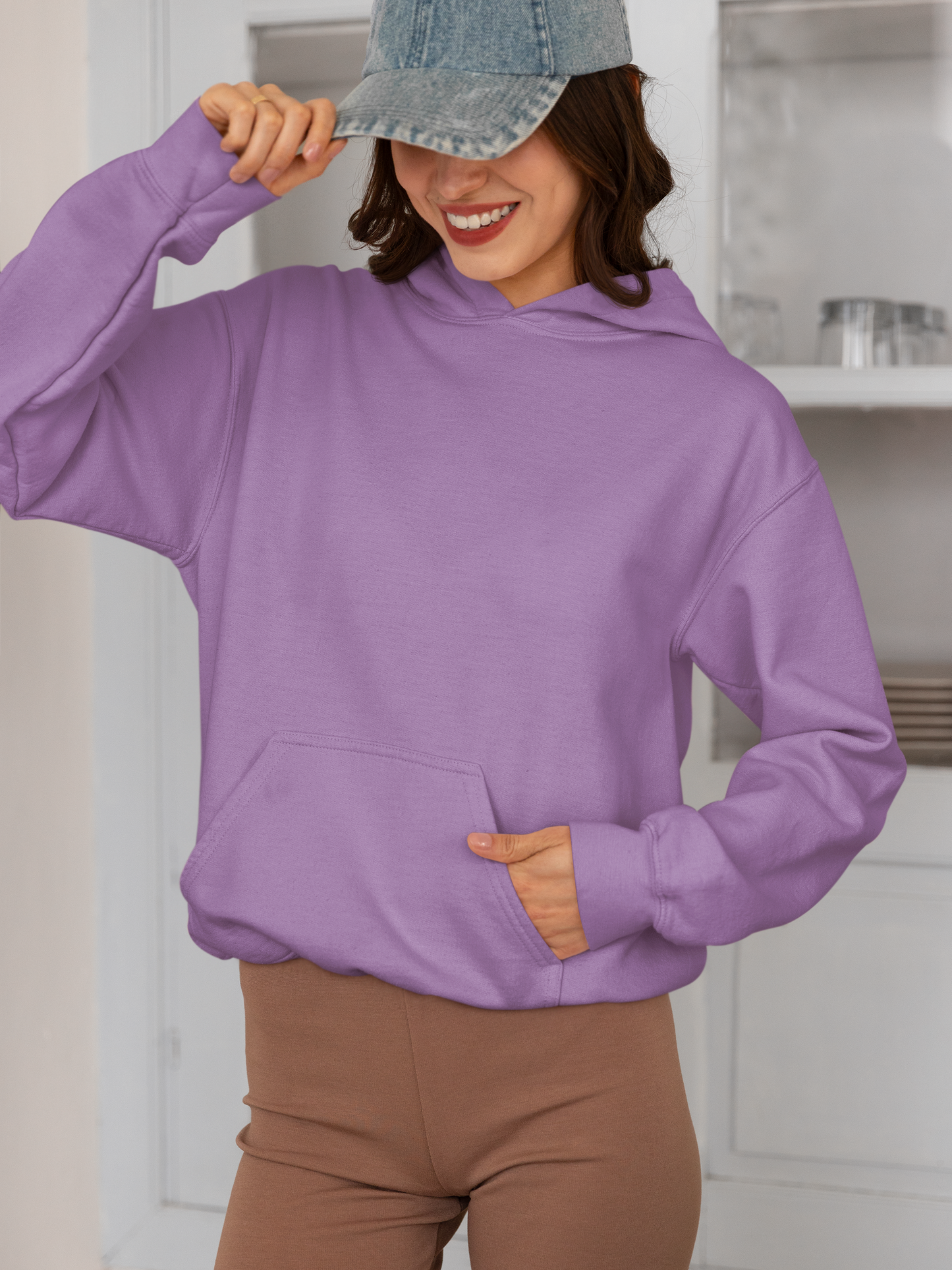 LAVENDER OVERSIZED HOODIE