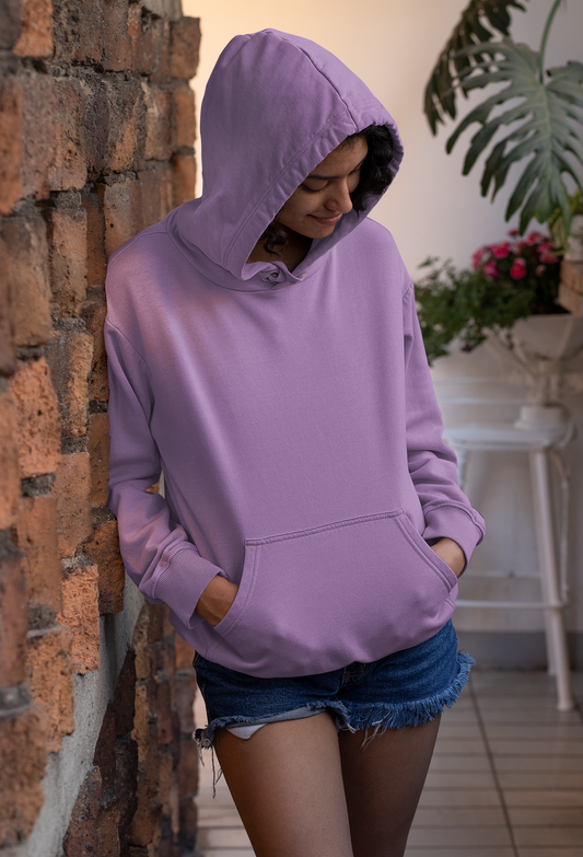 LAVENDER OVERSIZED HOODIE
