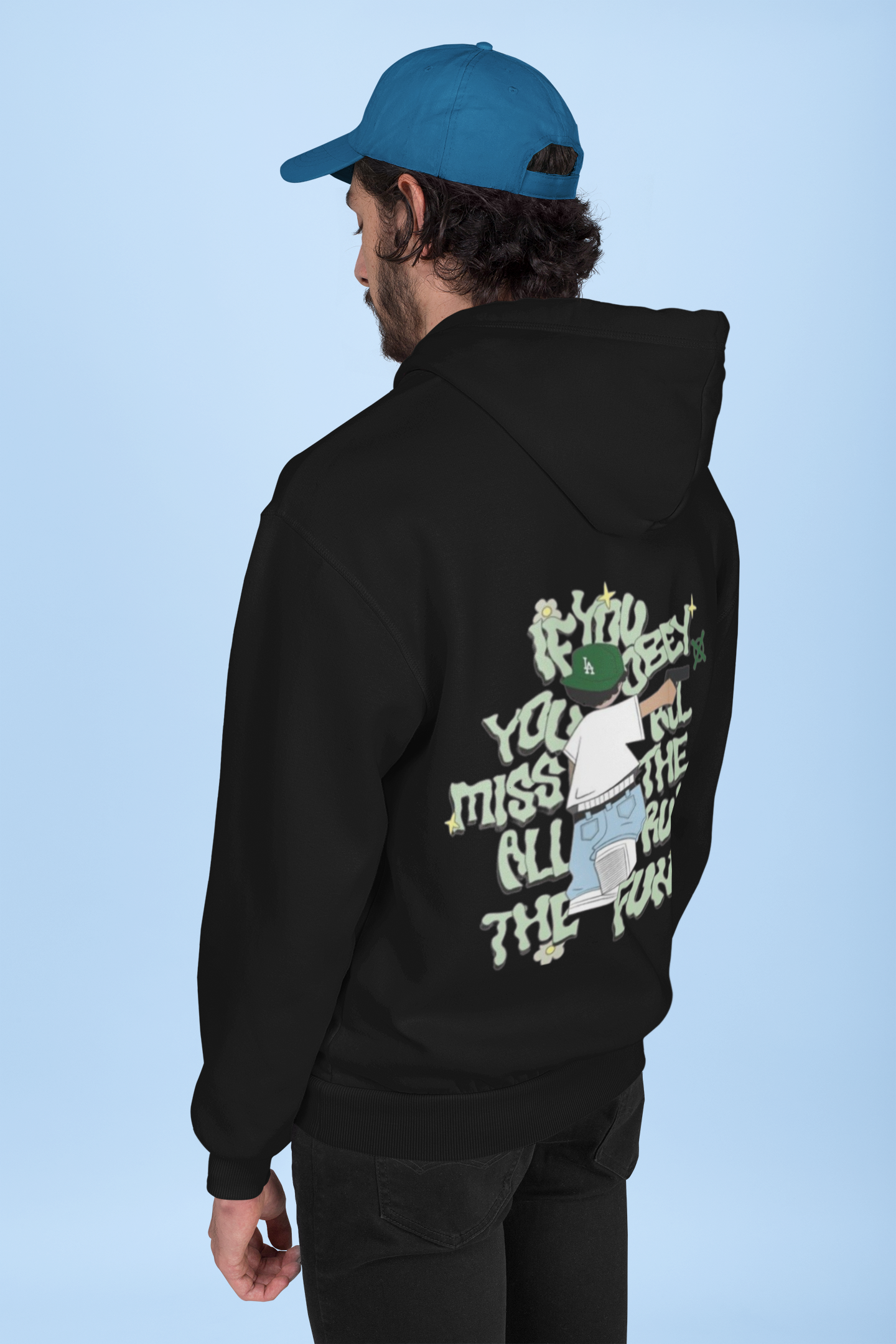 IF YOU OBEY OVERSIZED HOODIE
