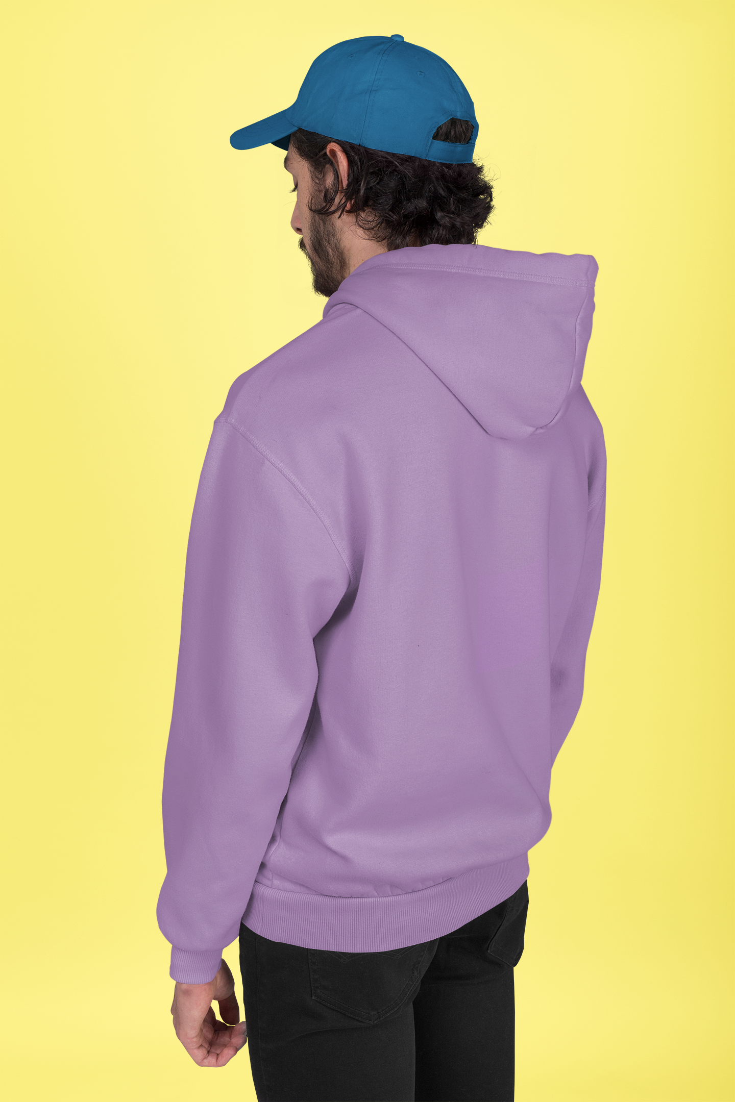 LAVENDER OVERSIZED HOODIE