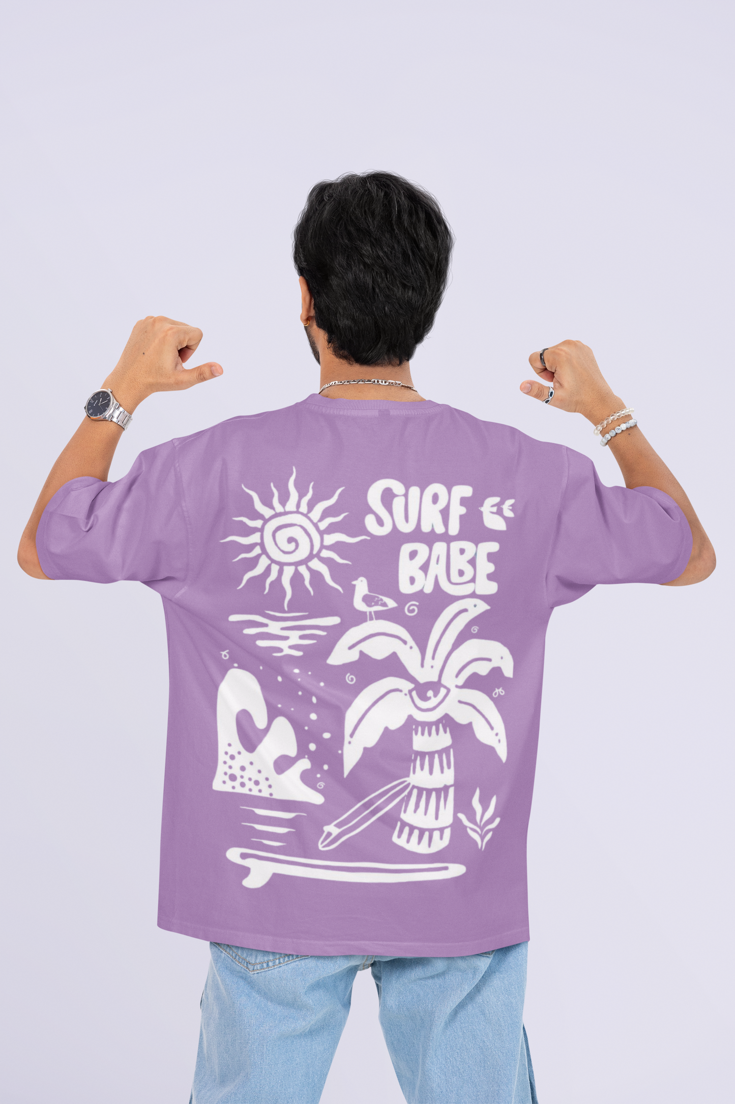 SURF BABE OVERSIZED T-SHIRT