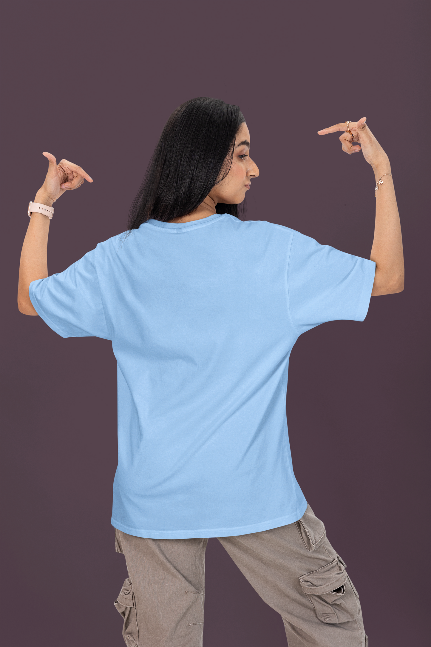 AVOGAINS ONLY OVERSIZED T-SHIRT