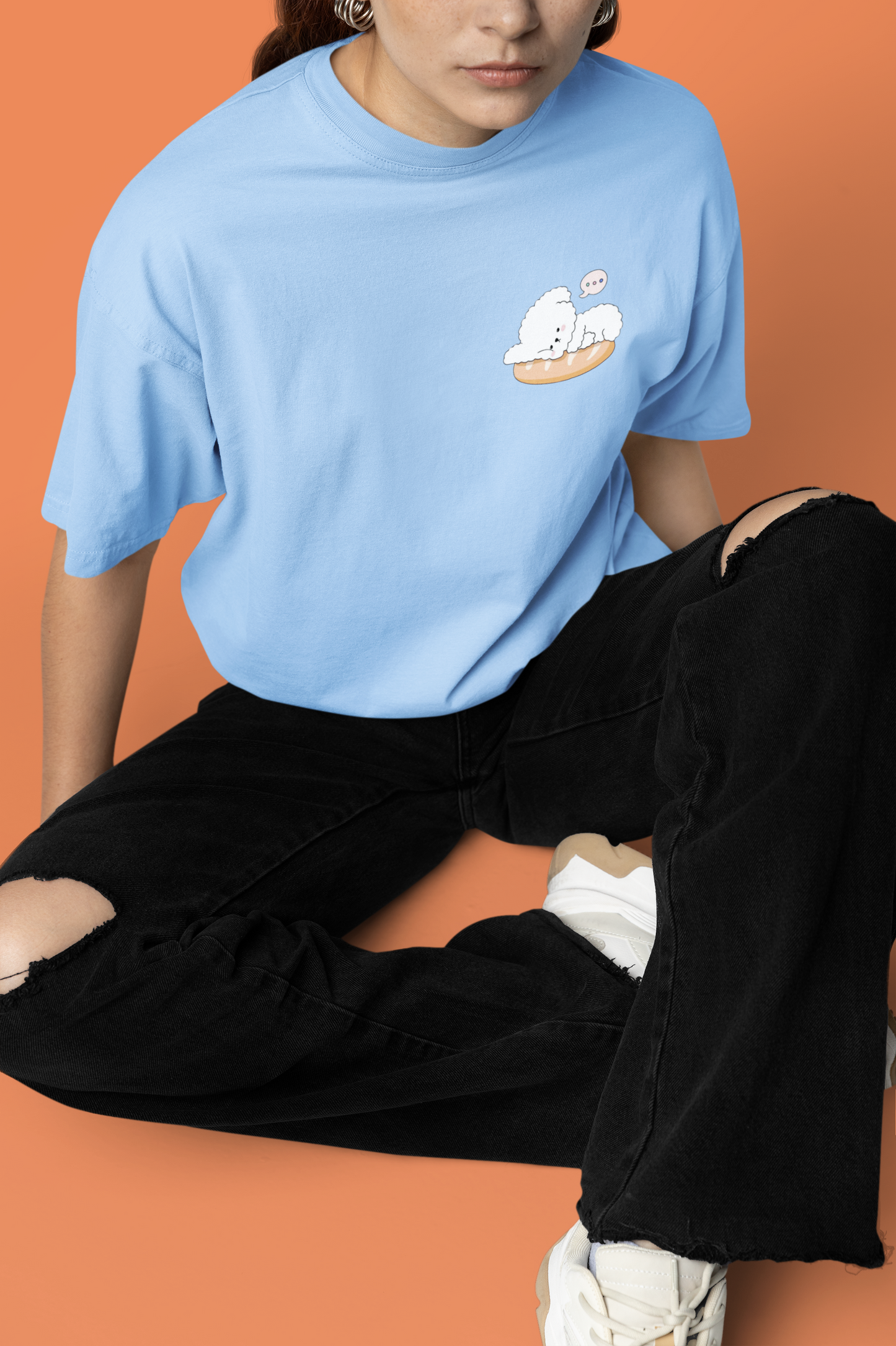 LIFE IS RUFF OVERSIZED T-SHIRT
