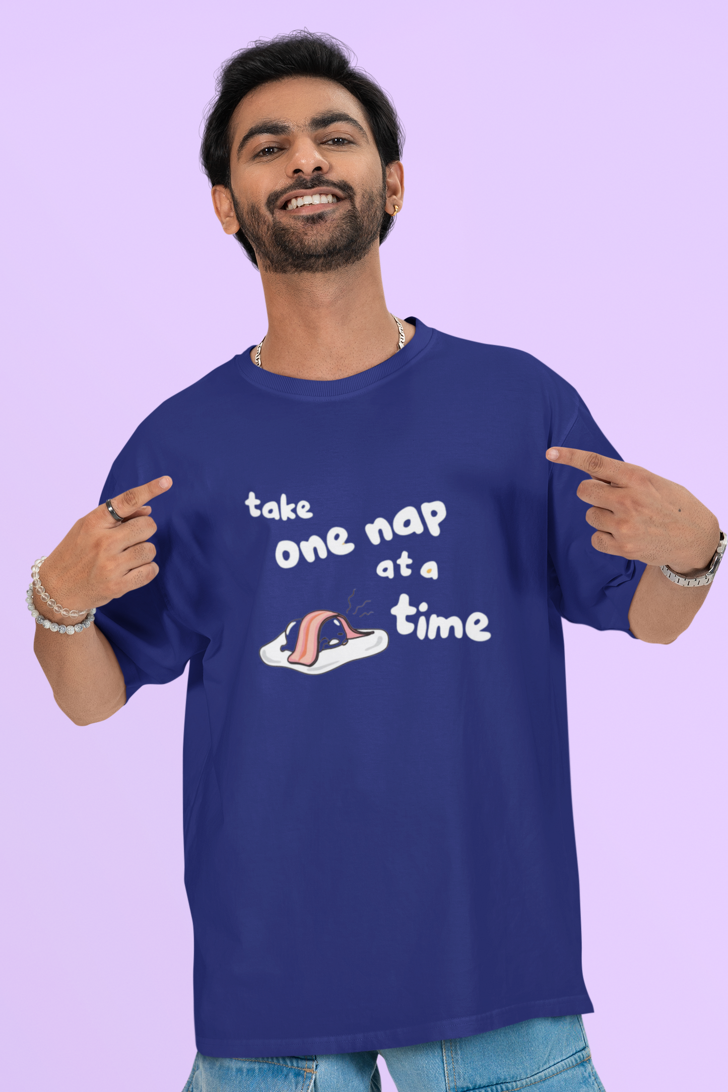 TAKE ONE NAP AT A TIME OVERSIZED T-SHIRT