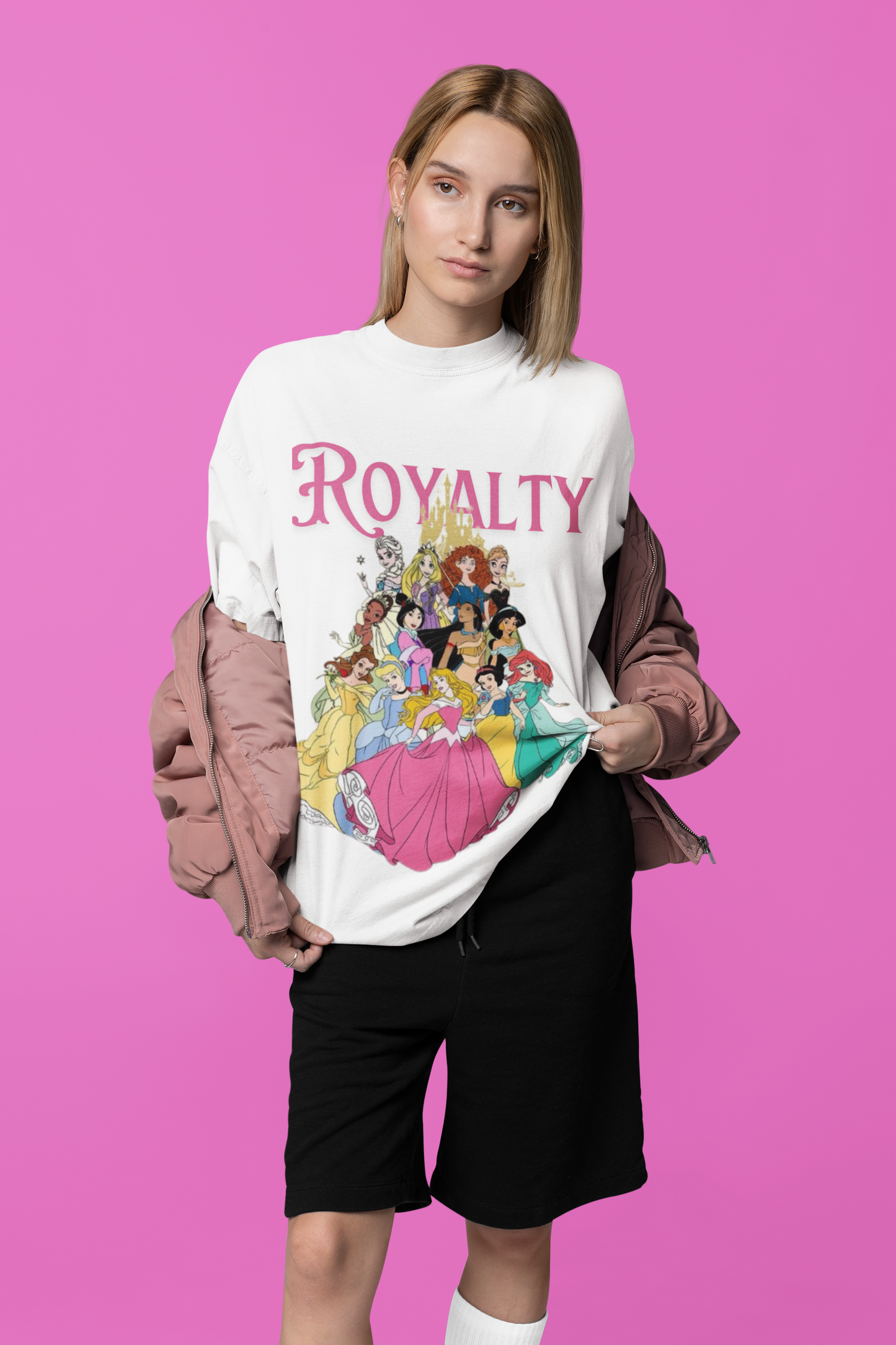 ROYALTY OVERSIZED T-SHIRT