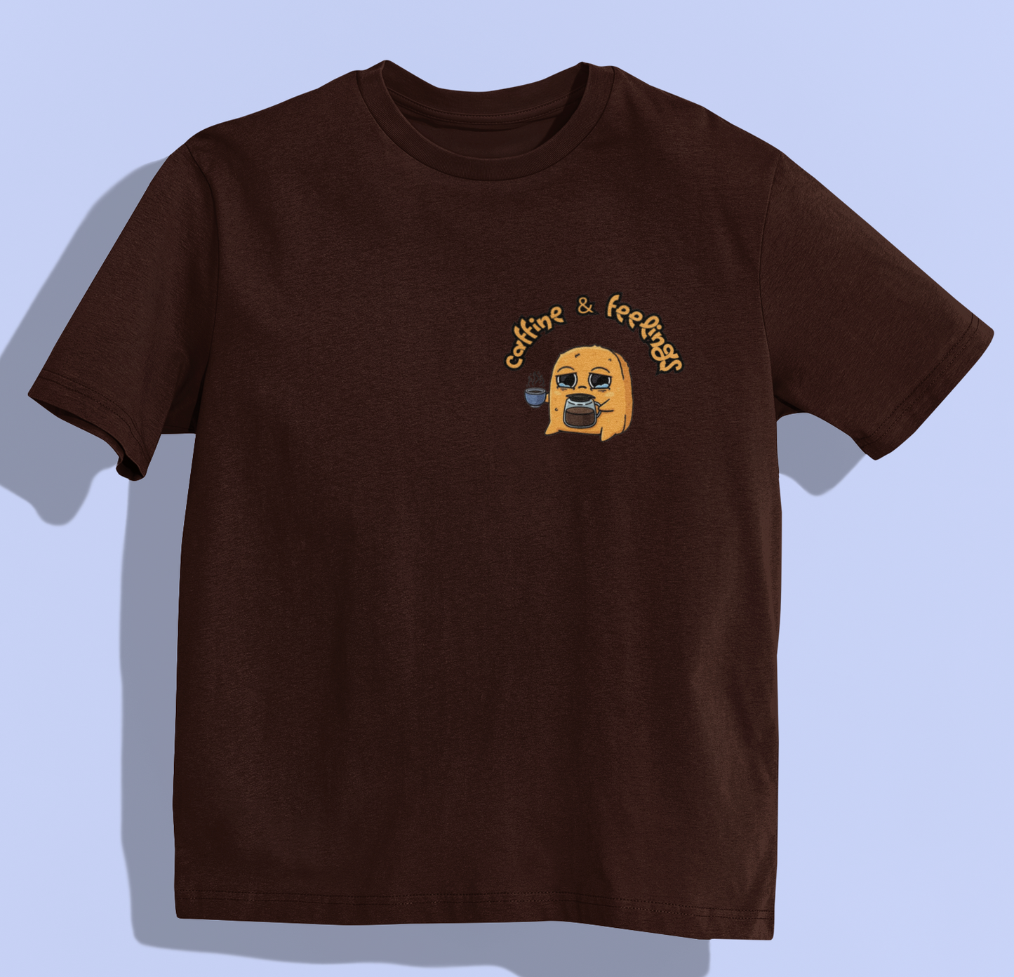 CAFFEINE & FEELINGS OVERSIZED T-SHIRT