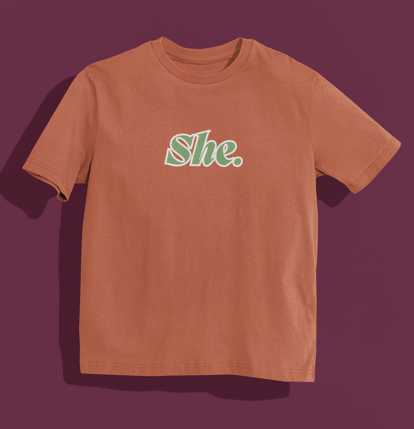 SHE OVERSIZED T-SHIRT