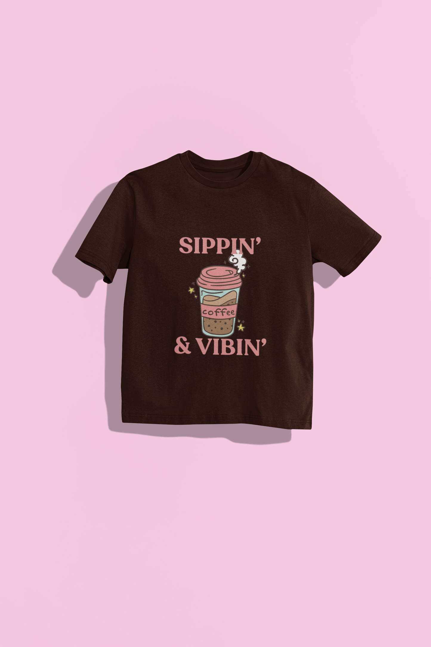 SIPPING & VIBING OVERSIZED T-SHIRT
