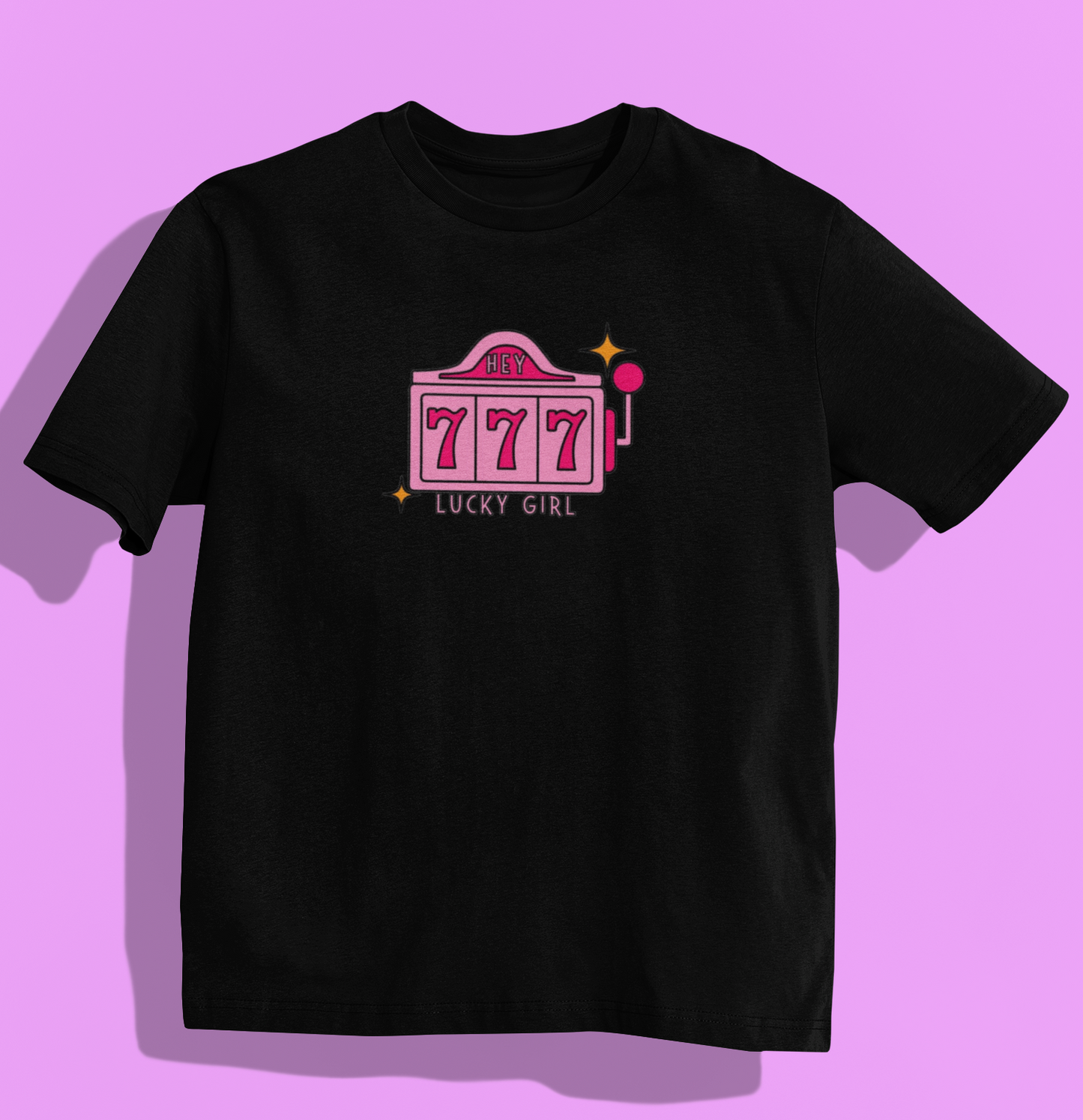 777 LUCKY GIRL OVERSIZED T-SHIRT