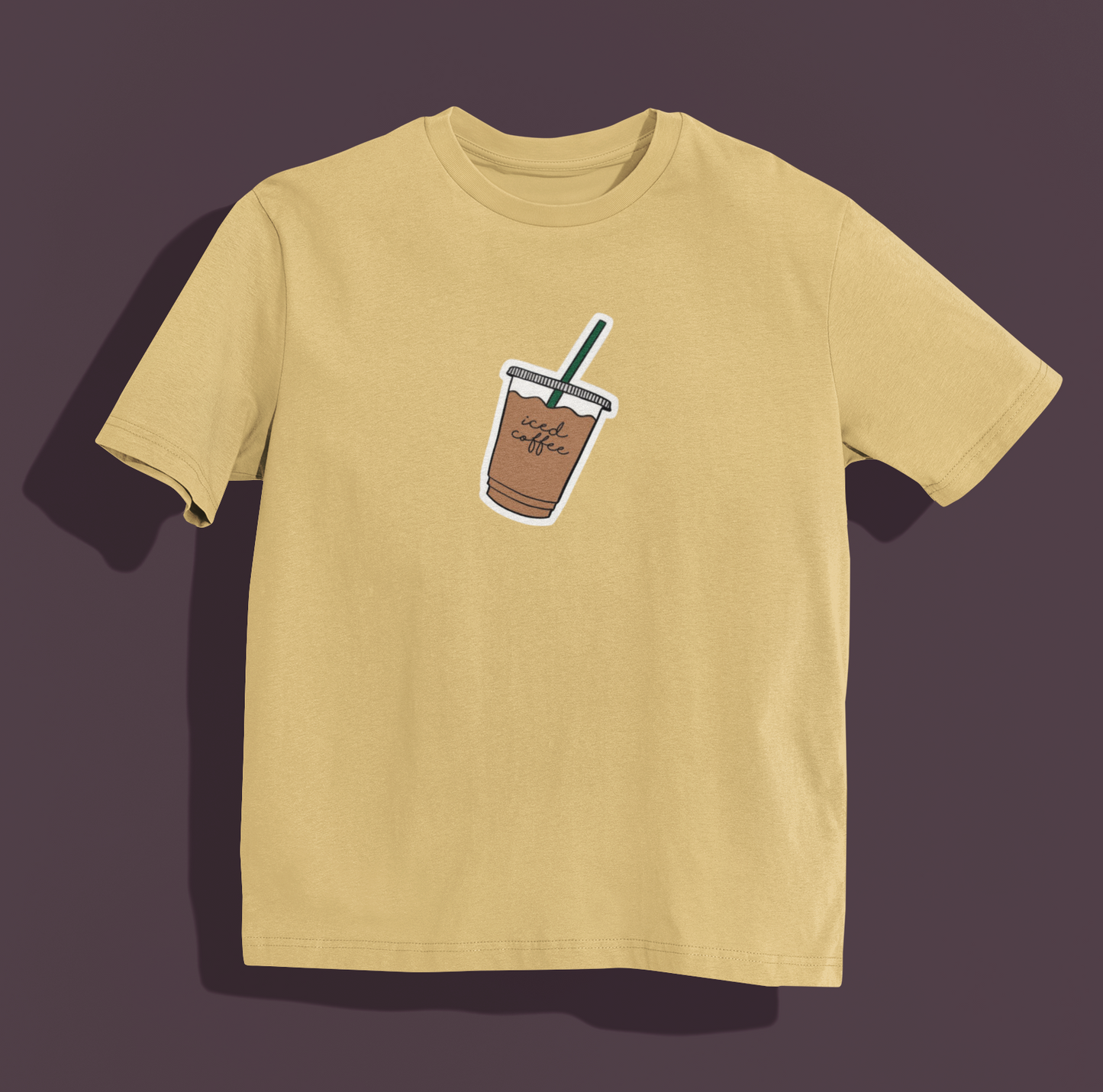 ICED COFFEE OVERSIZED T-SHIRT