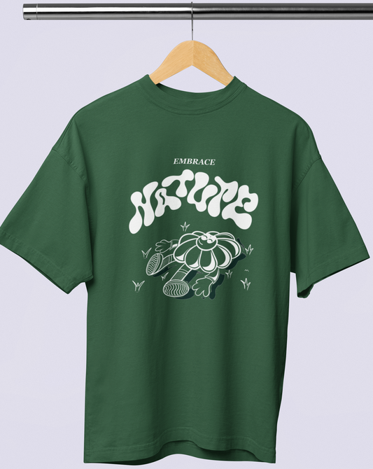EMBRACE NATURE OVERSIZED T-SHIRT