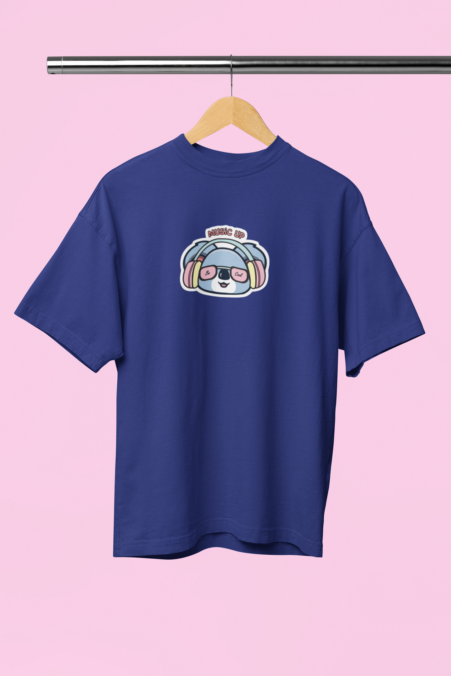 MUSIC UP OVERSIZED T-SHIRT