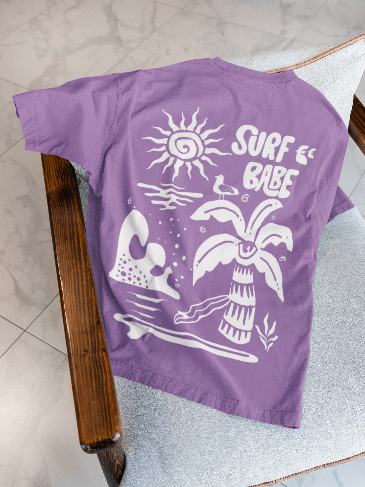 SURF BABE OVERSIZED T-SHIRT