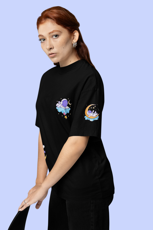 SPACE OVERSIZED T-SHIRT