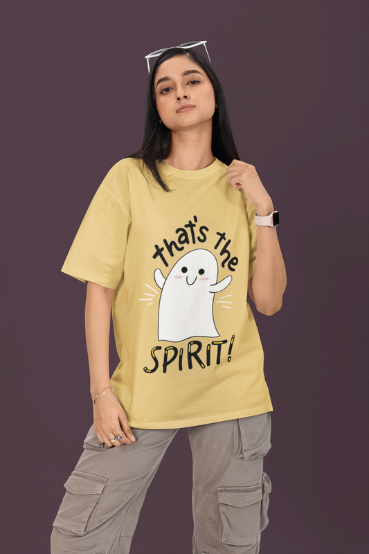 THAT'S THE SPIRIT OVERSIZED T-SHIRT