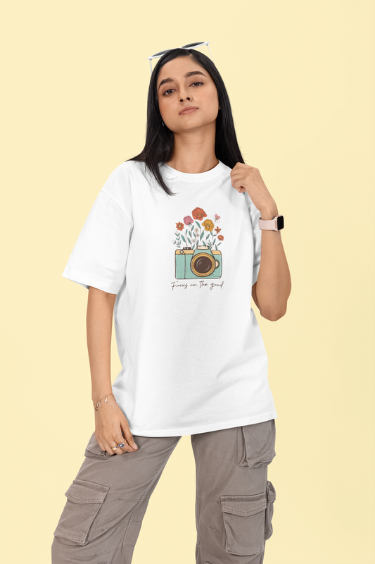 FOCUS ON THE GOOD OVERSIZED T-SHIRT