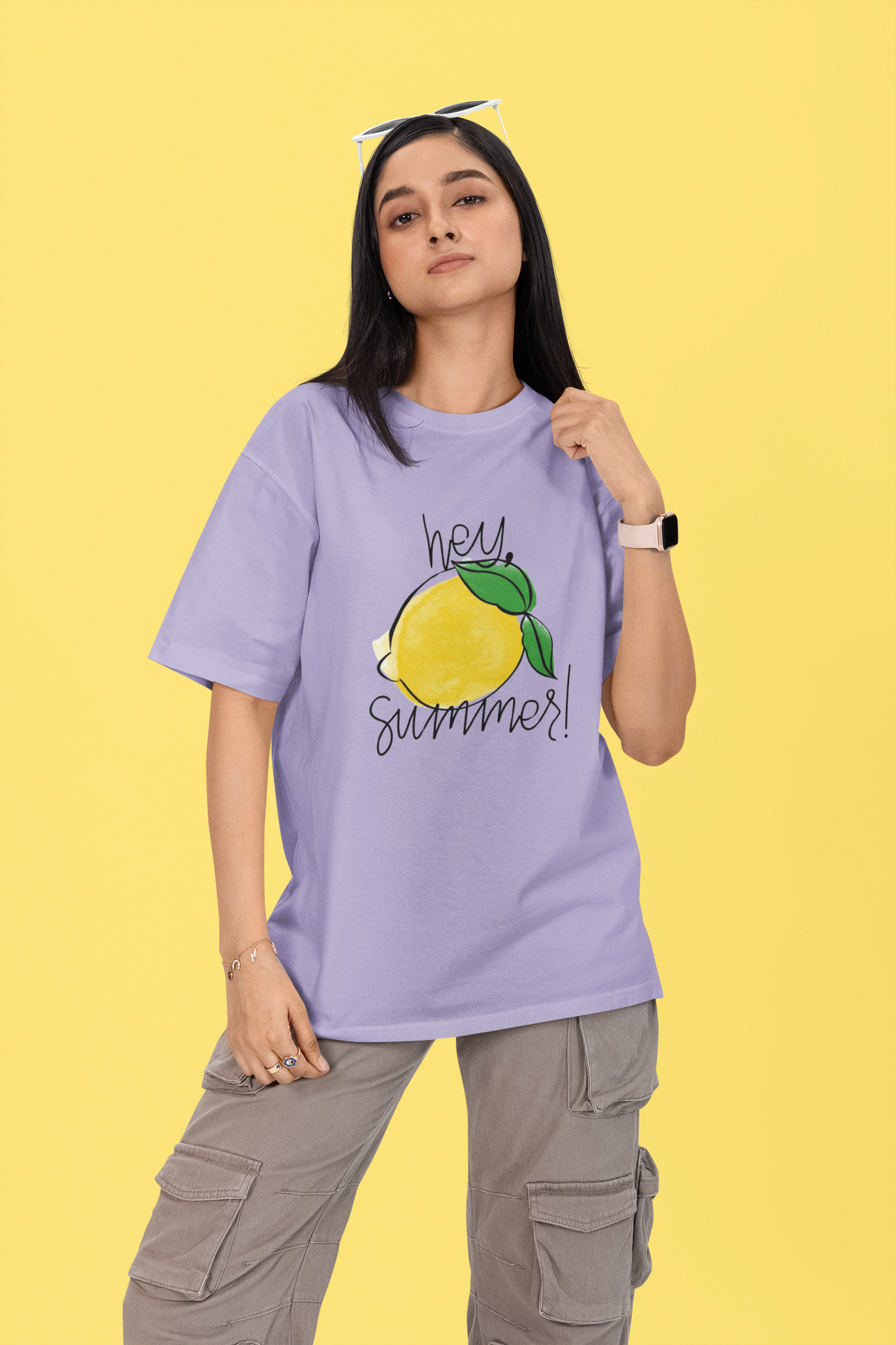 HEY SUMMER OVERSIZED T-SHIRT