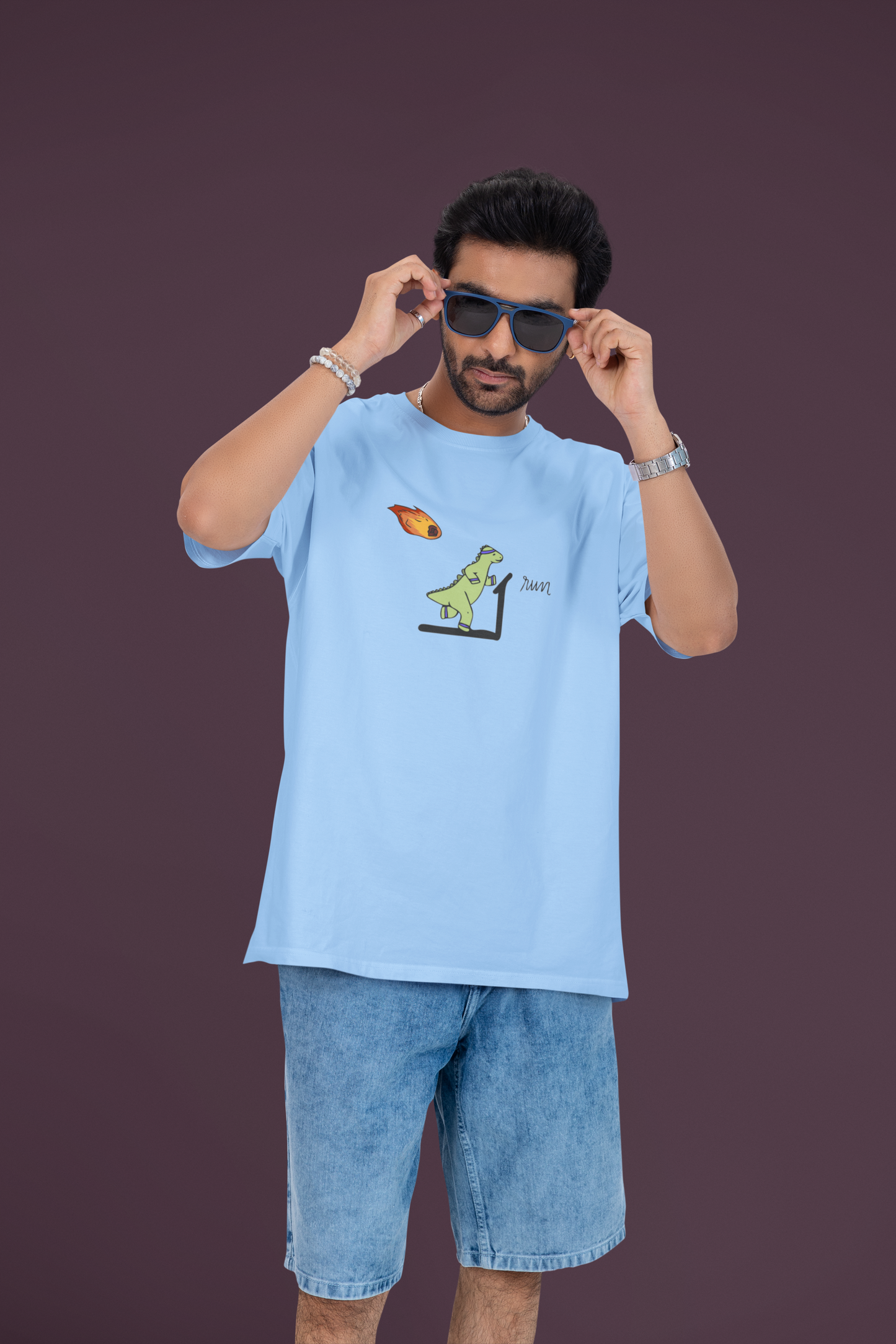 DINO RUN OVERSIZED T-SHIRT