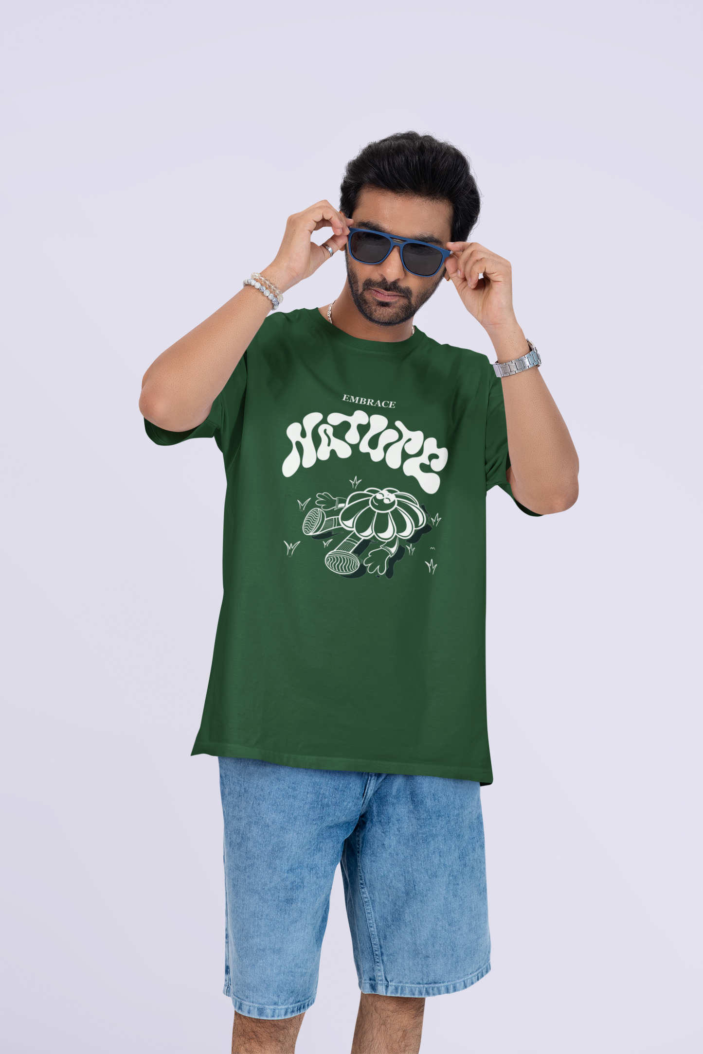 EMBRACE NATURE OVERSIZED T-SHIRT