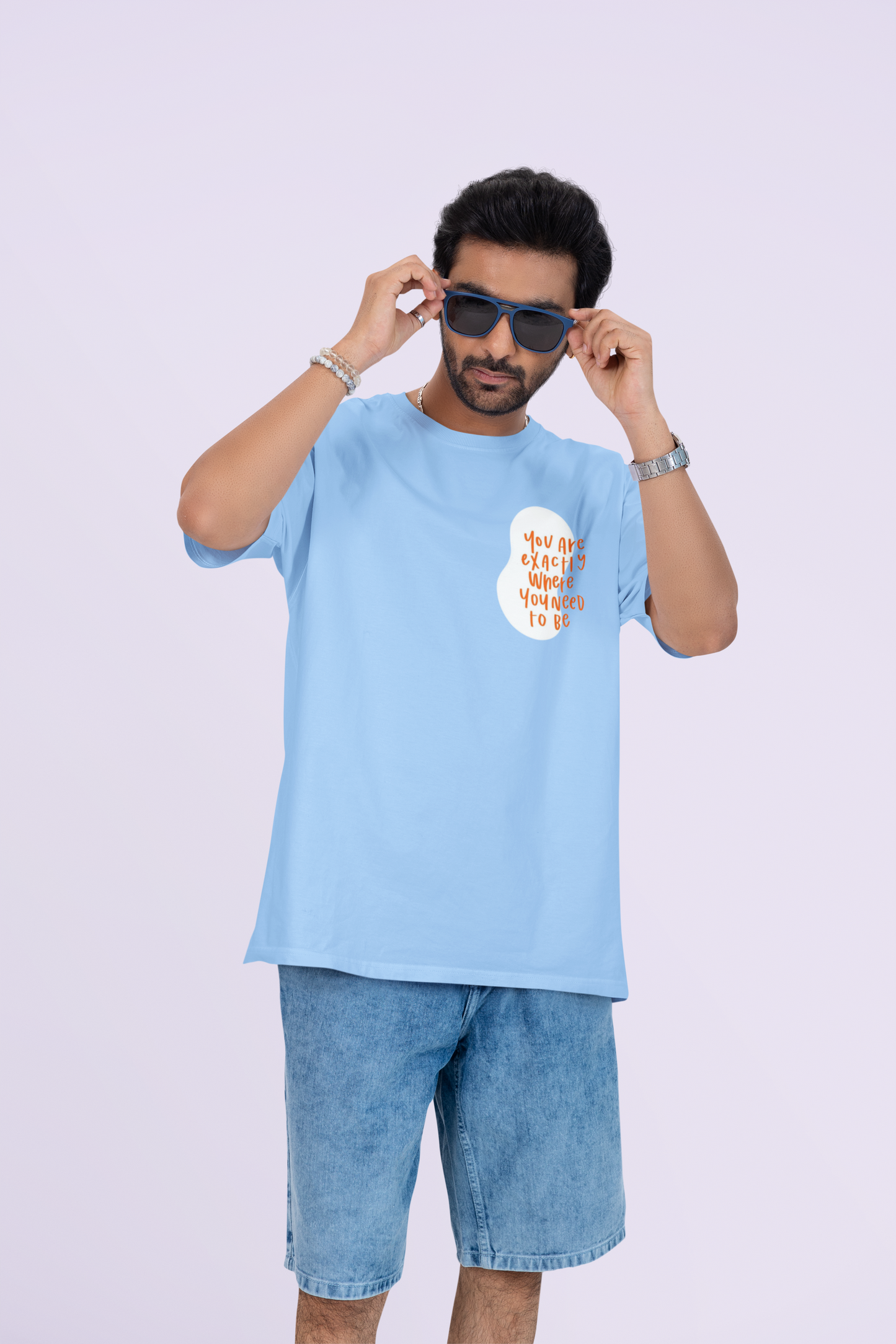 WHERE YOU NEED TO BE OVERSIZED T-SHIRT
