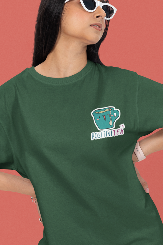 POSTIVITEA OVERSIZED T-SHIRT