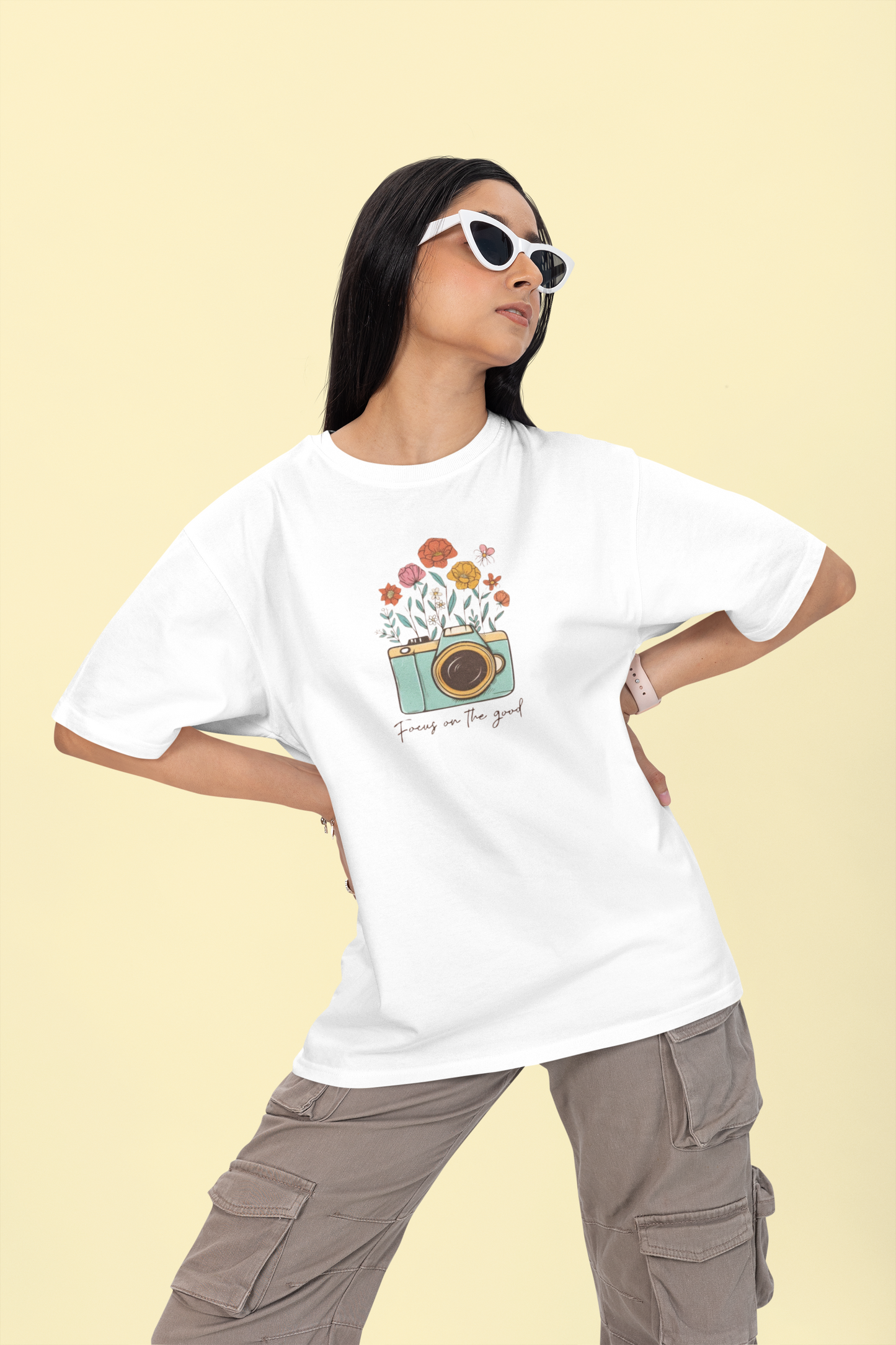 FOCUS ON THE GOOD OVERSIZED T-SHIRT