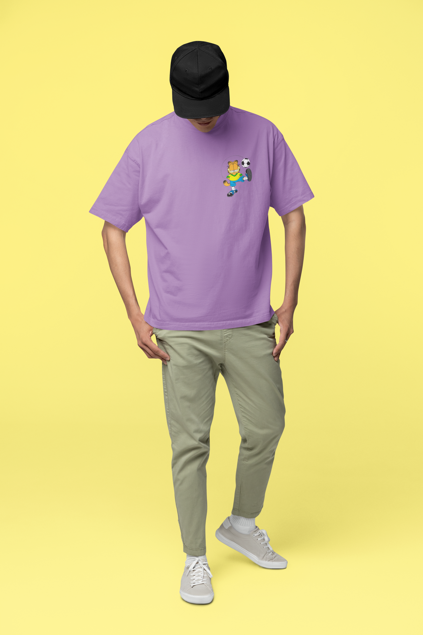 PURRFECTION ON THE PITCH OVERSIZED T-SHIRT
