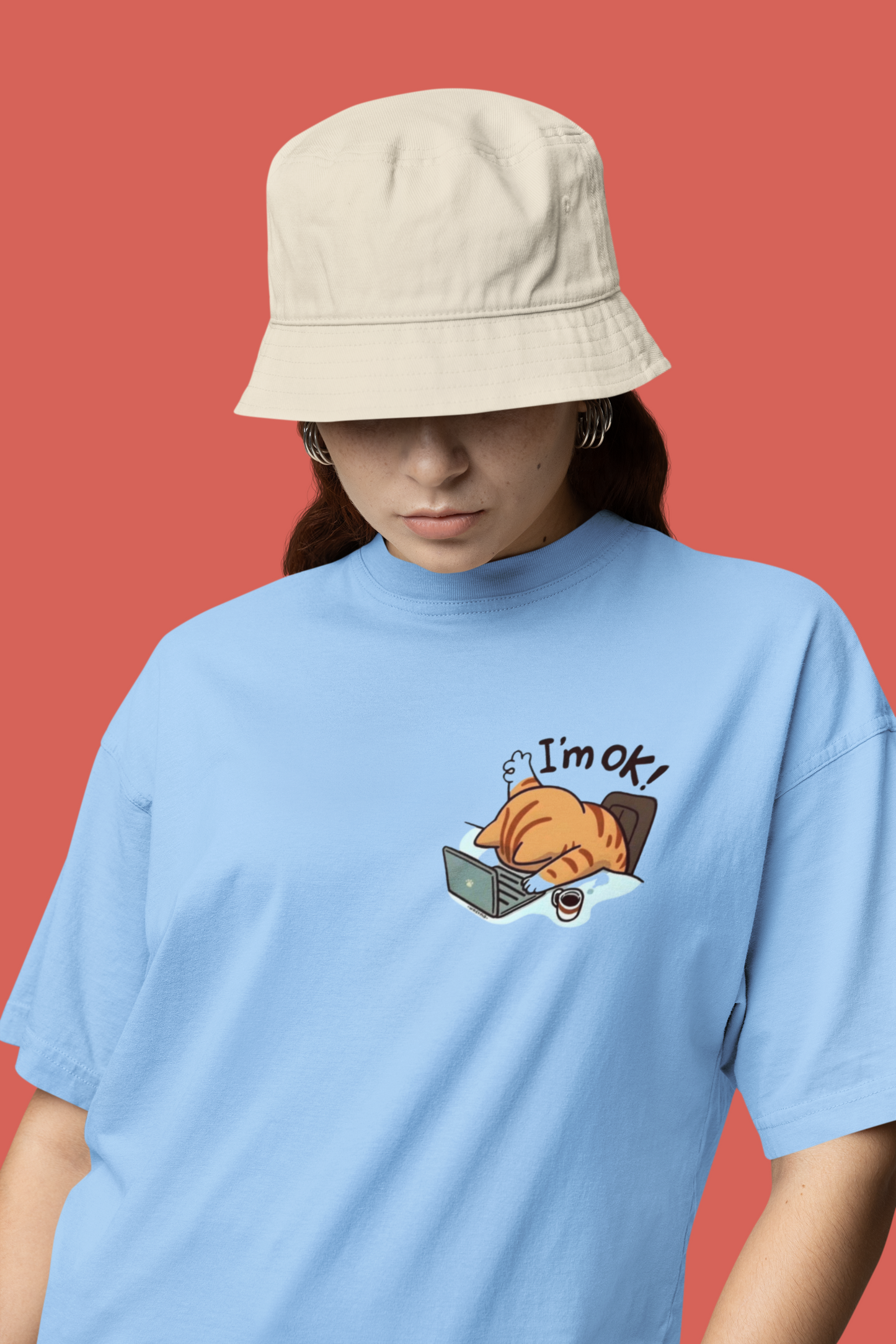 I'M OK OVERSIZED T-SHIRT