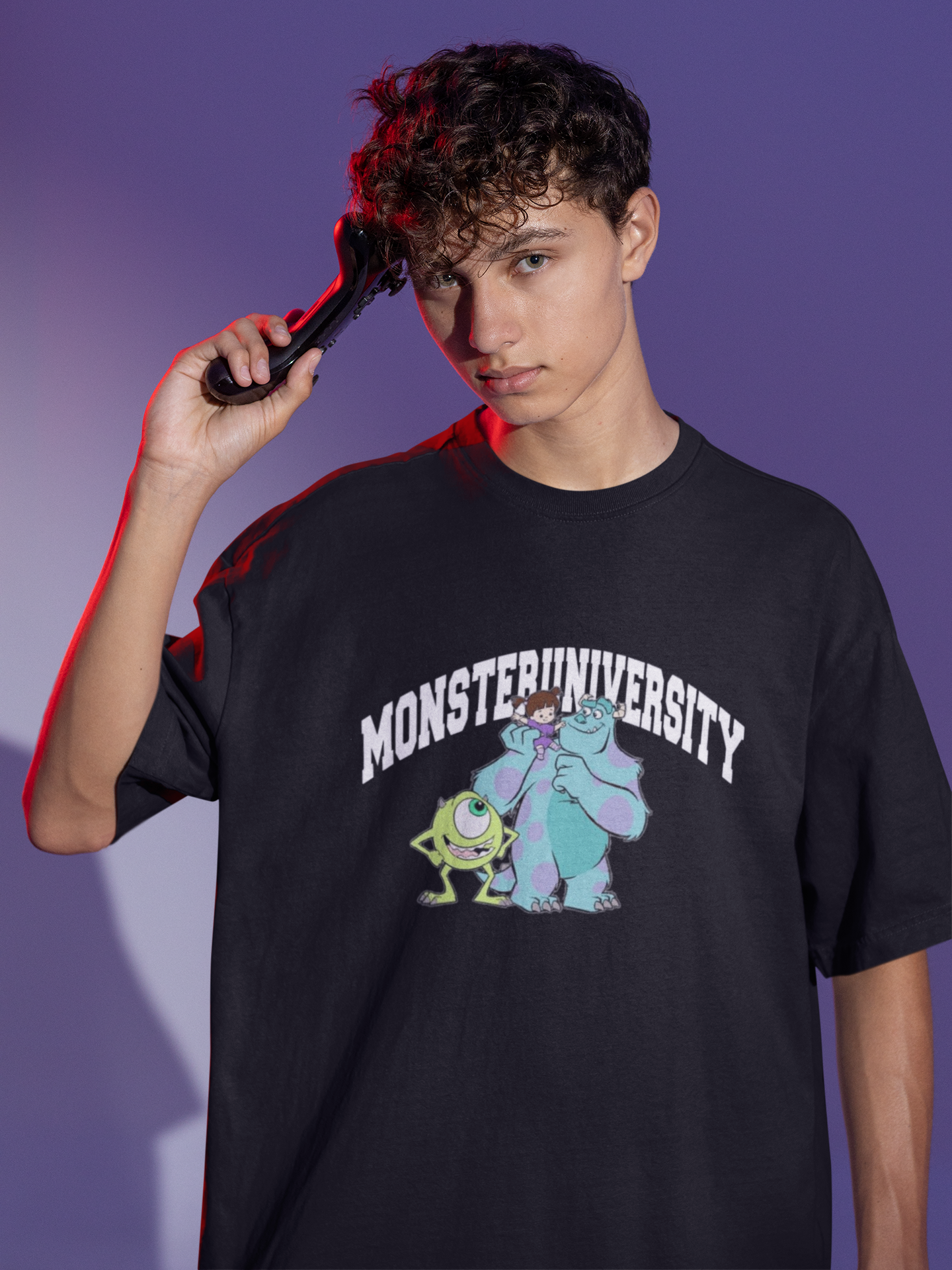 MONSTER UNIVERSITY OVERSIZED T-SHIRT