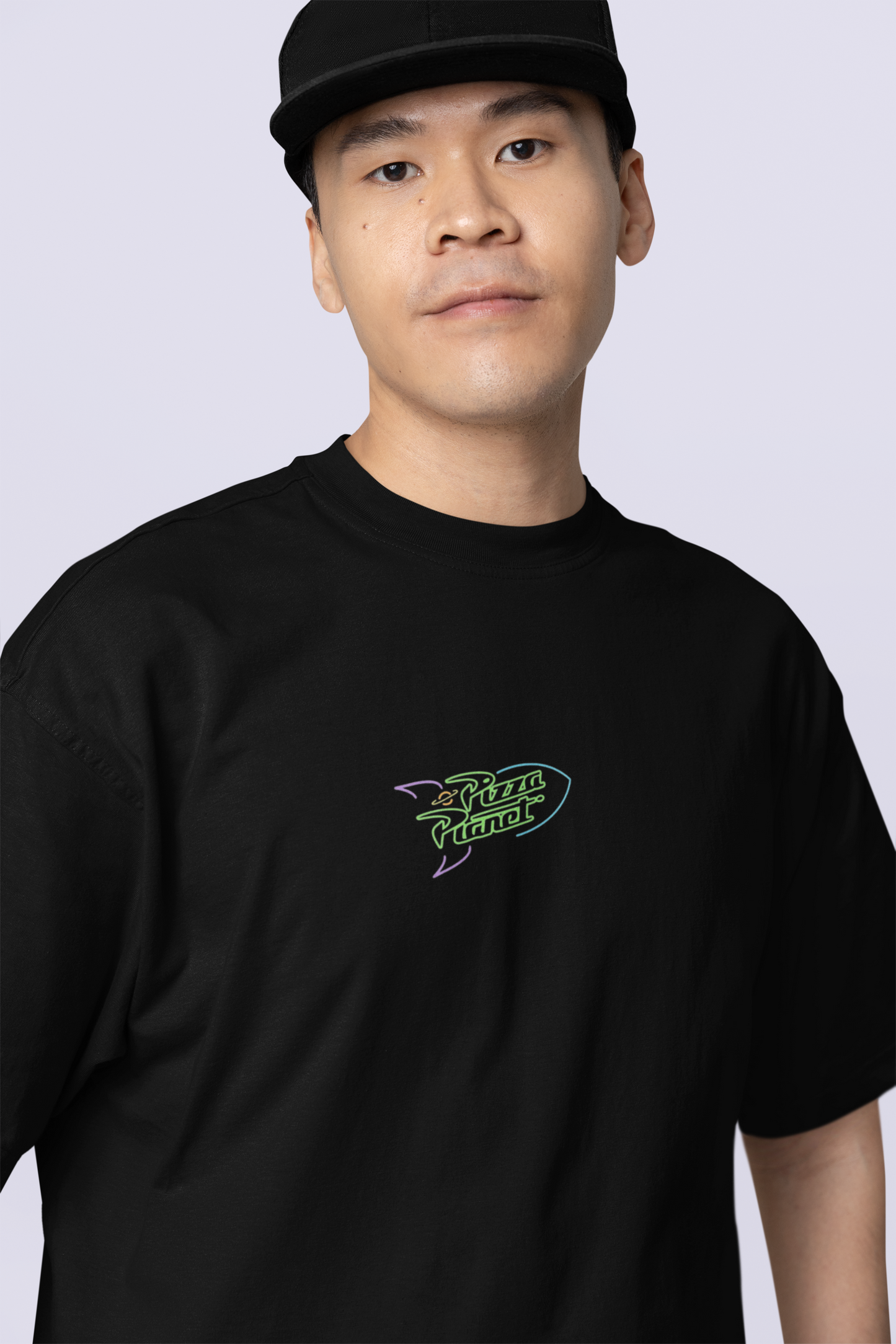 PIZZA PLANET OVERSIZED T-SHIRT
