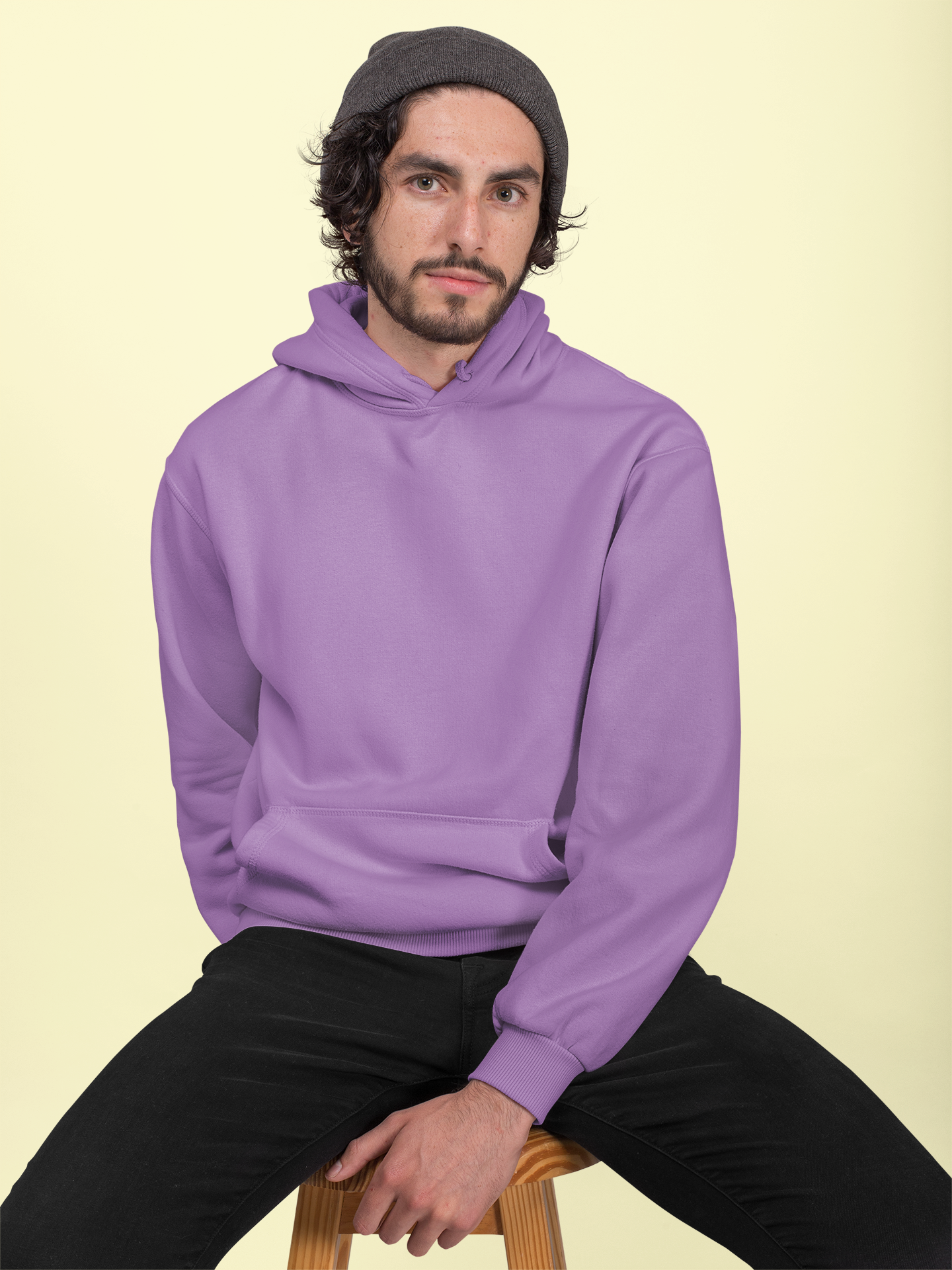 LAVENDER OVERSIZED HOODIE