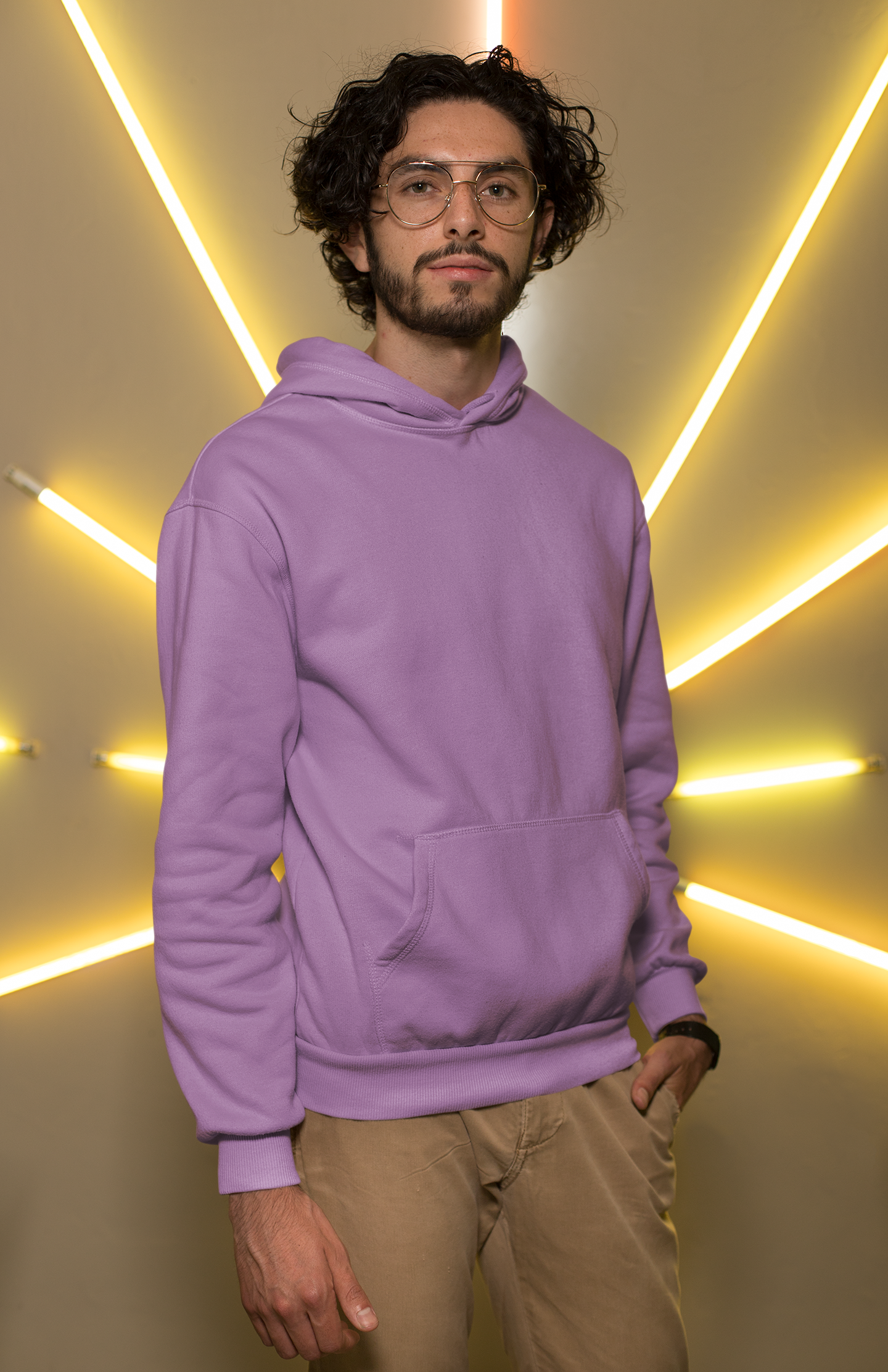 LAVENDER OVERSIZED HOODIE
