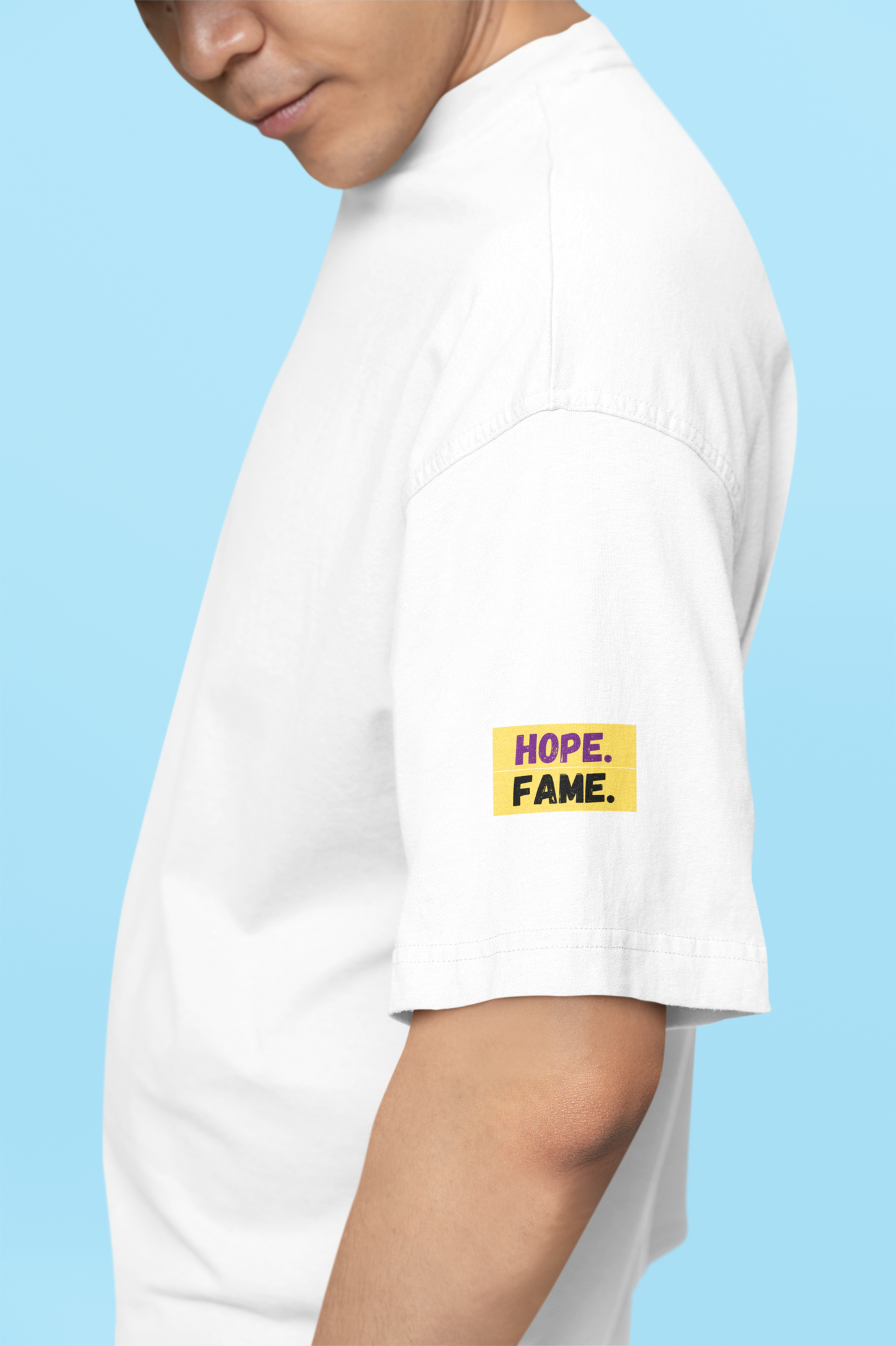 BOLD, RISE, HOPE & FAME OVERSIZED T-SHIRT